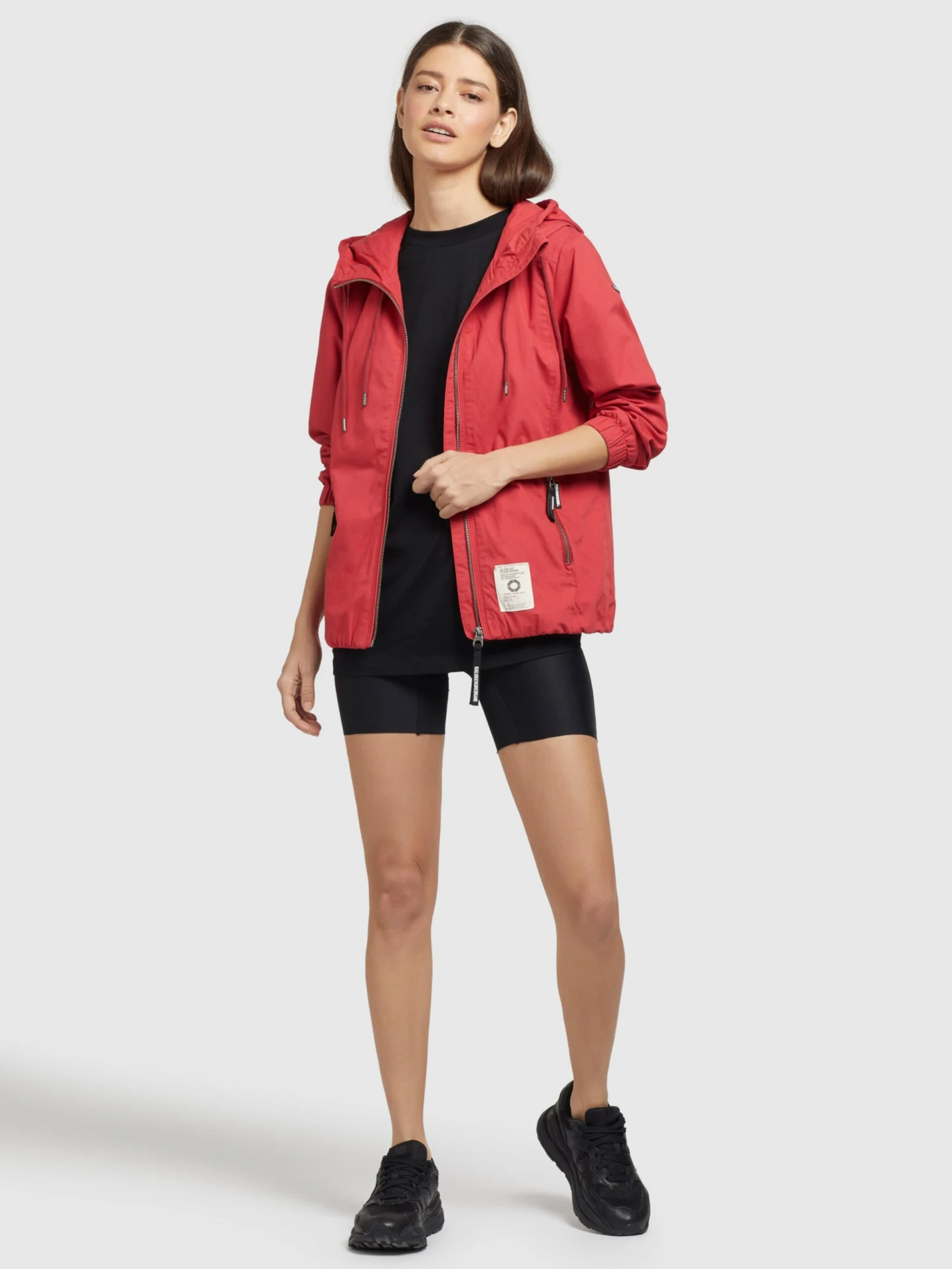 Khujo Vestes De Mi-saison Veste Mi-saison ROLAVA Femme Rouge 5 Khujo Vestes De Mi-saison Veste Mi-saison ROLAVA Femme Rouge - Image 5