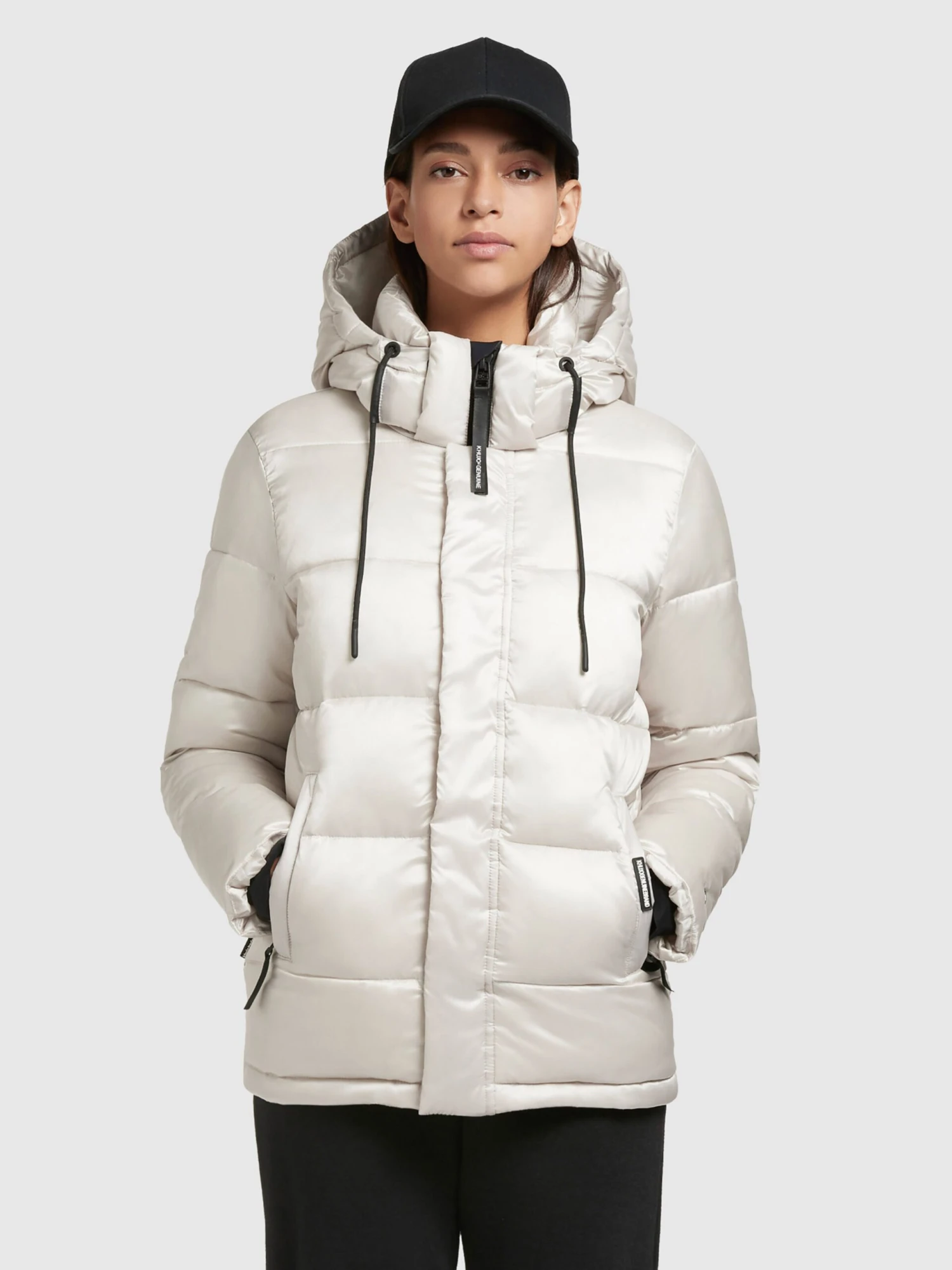 Khujo Vestes Dhiver Veste D’hiver Evona Femme Blanc Perle 2 Khujo Vestes Dhiver Veste D’hiver Evona Femme Blanc Perle - Image 2