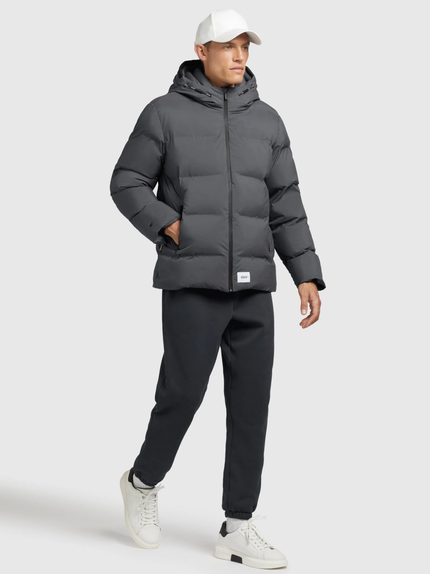 Khujo Vestes Dhiver Veste D’hiver Juff Homme Graphite 6 Khujo Vestes Dhiver Veste D’hiver Juff Homme Graphite - Image 6