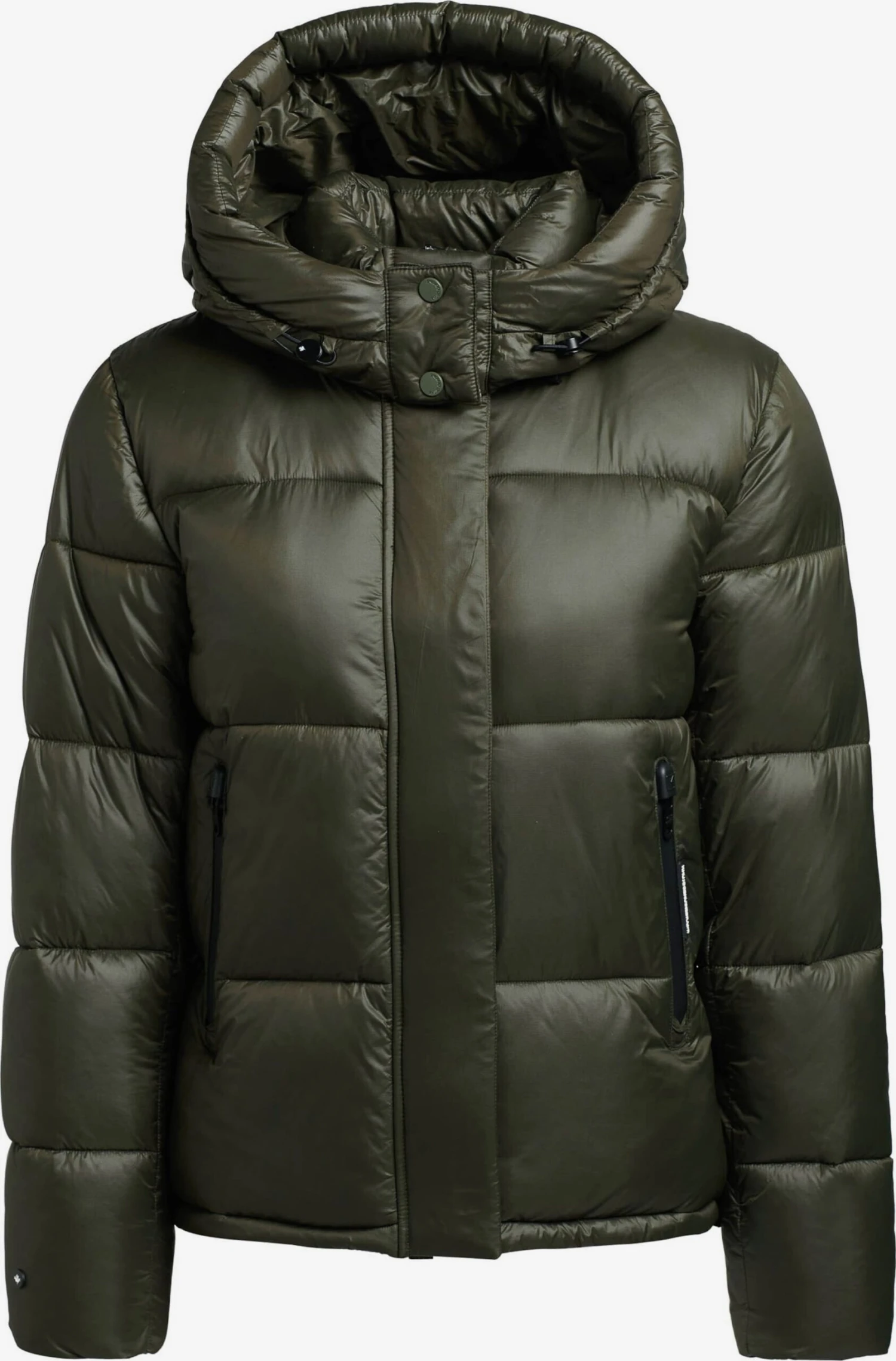 Khujo Vestes Dhiver Veste D’hiver Valona Femme Vert Foncé 1 Khujo Vestes Dhiver Veste D’hiver Valona Femme Vert Foncé