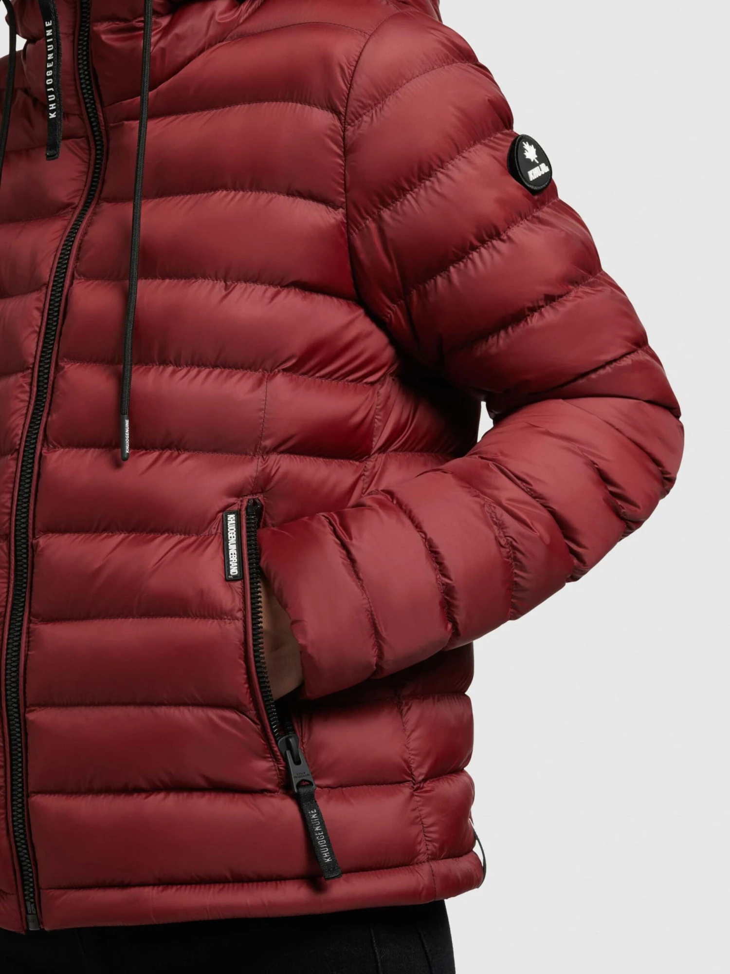 Khujo Vestes Dhiver Veste D’hiver Lona Shine Femme Rouge Rouille 8 Khujo Vestes Dhiver Veste D’hiver Lona Shine Femme Rouge Rouille - Image 8