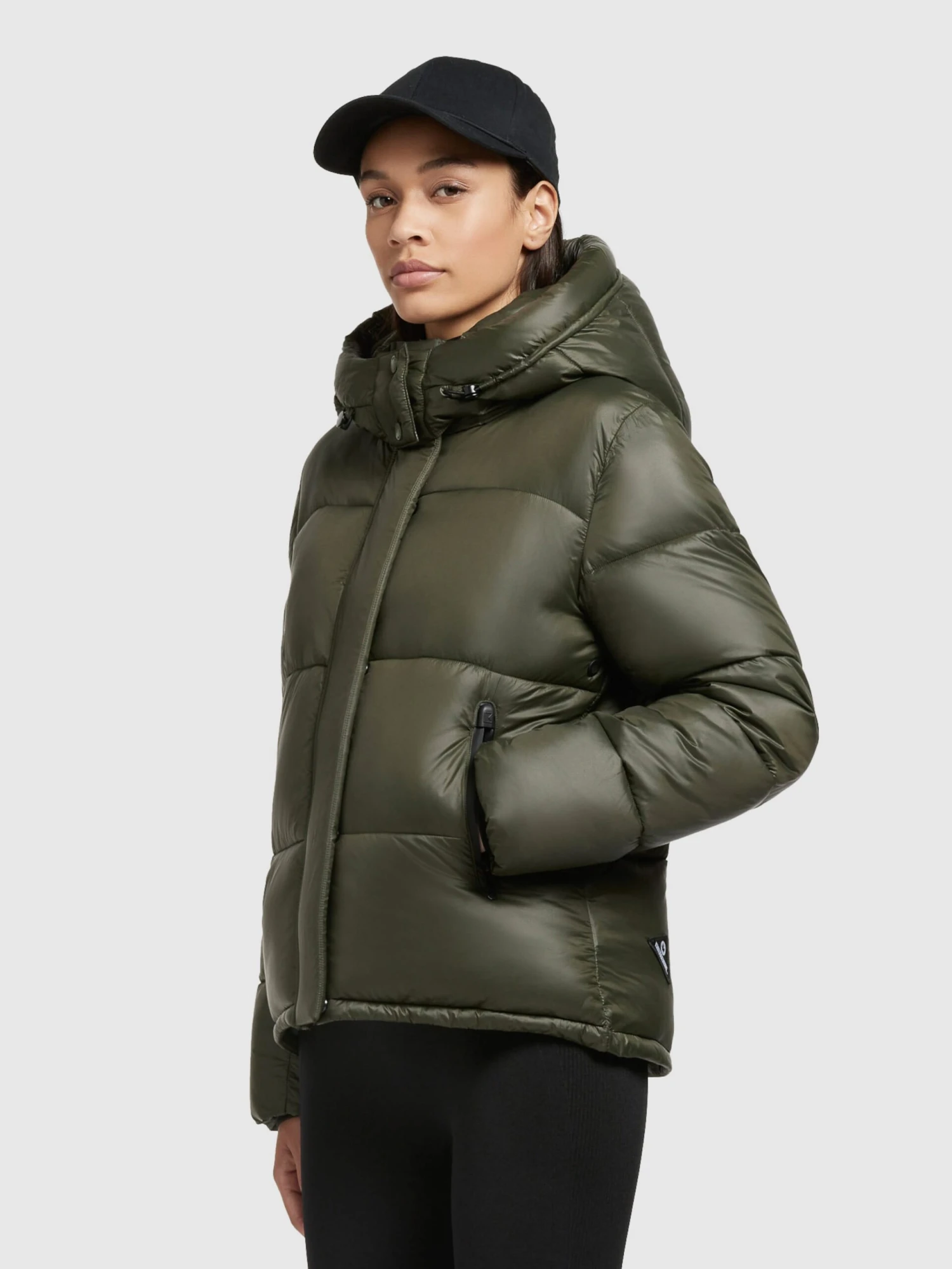 Khujo Vestes Dhiver Veste D’hiver Valona Femme Vert Foncé 5 Khujo Vestes Dhiver Veste D’hiver Valona Femme Vert Foncé - Image 5