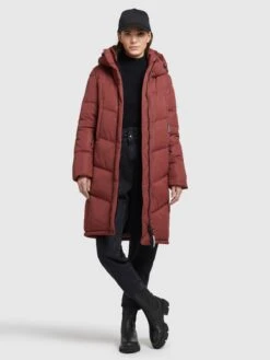 Khujo Manteaux Dhiver Manteau D’hiver Limetta Femme Rouge Rouille 11 Khujo Manteaux Dhiver Manteau D’hiver Limetta Femme Rouge Rouille -Khujo Boutique efd1101481fdd8c7614267e370978997