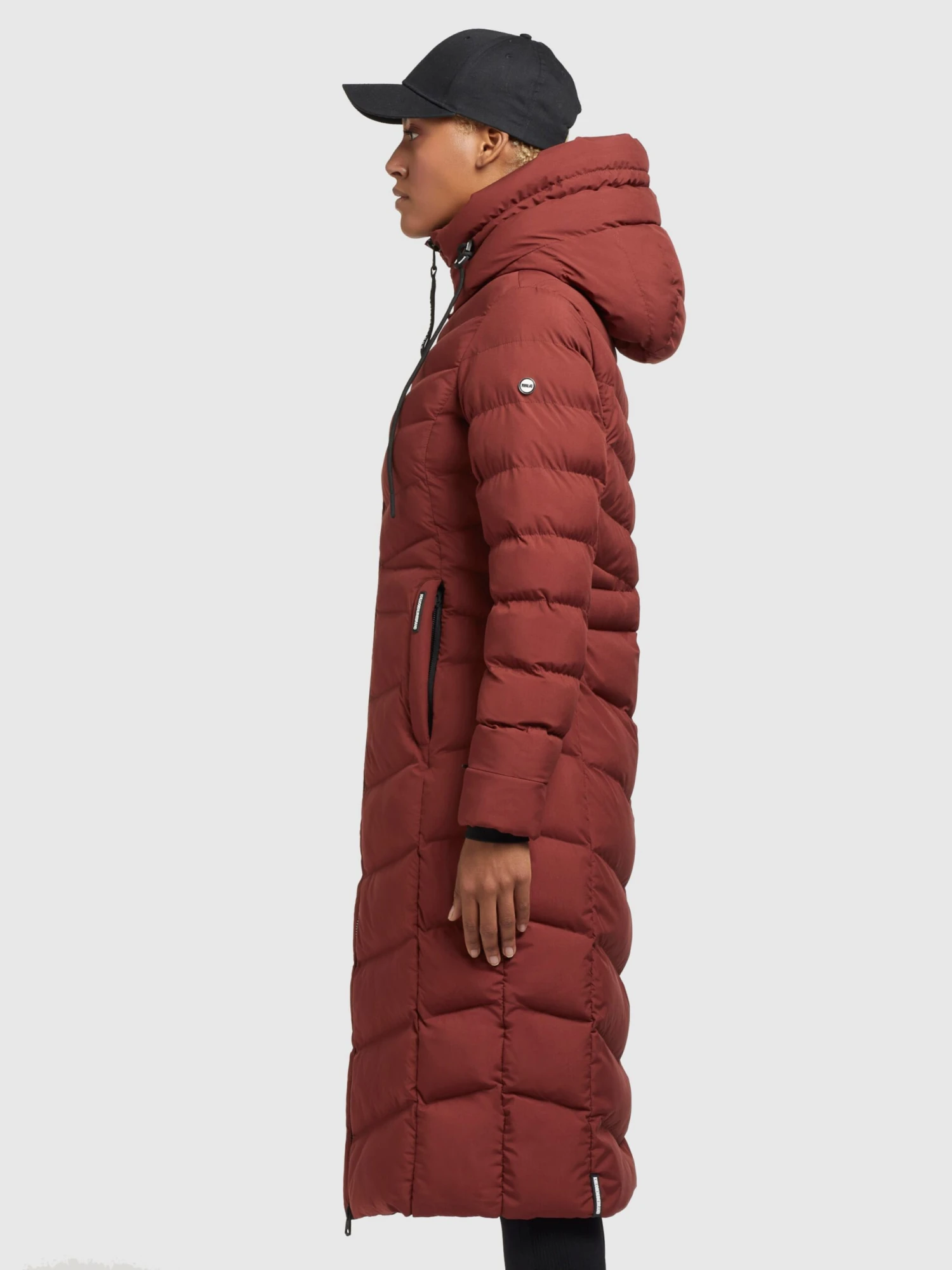 Khujo Manteaux Dhiver Manteau D’hiver Ingram Femme Rouge Rouille 4 Khujo Manteaux Dhiver Manteau D’hiver Ingram Femme Rouge Rouille - Image 4