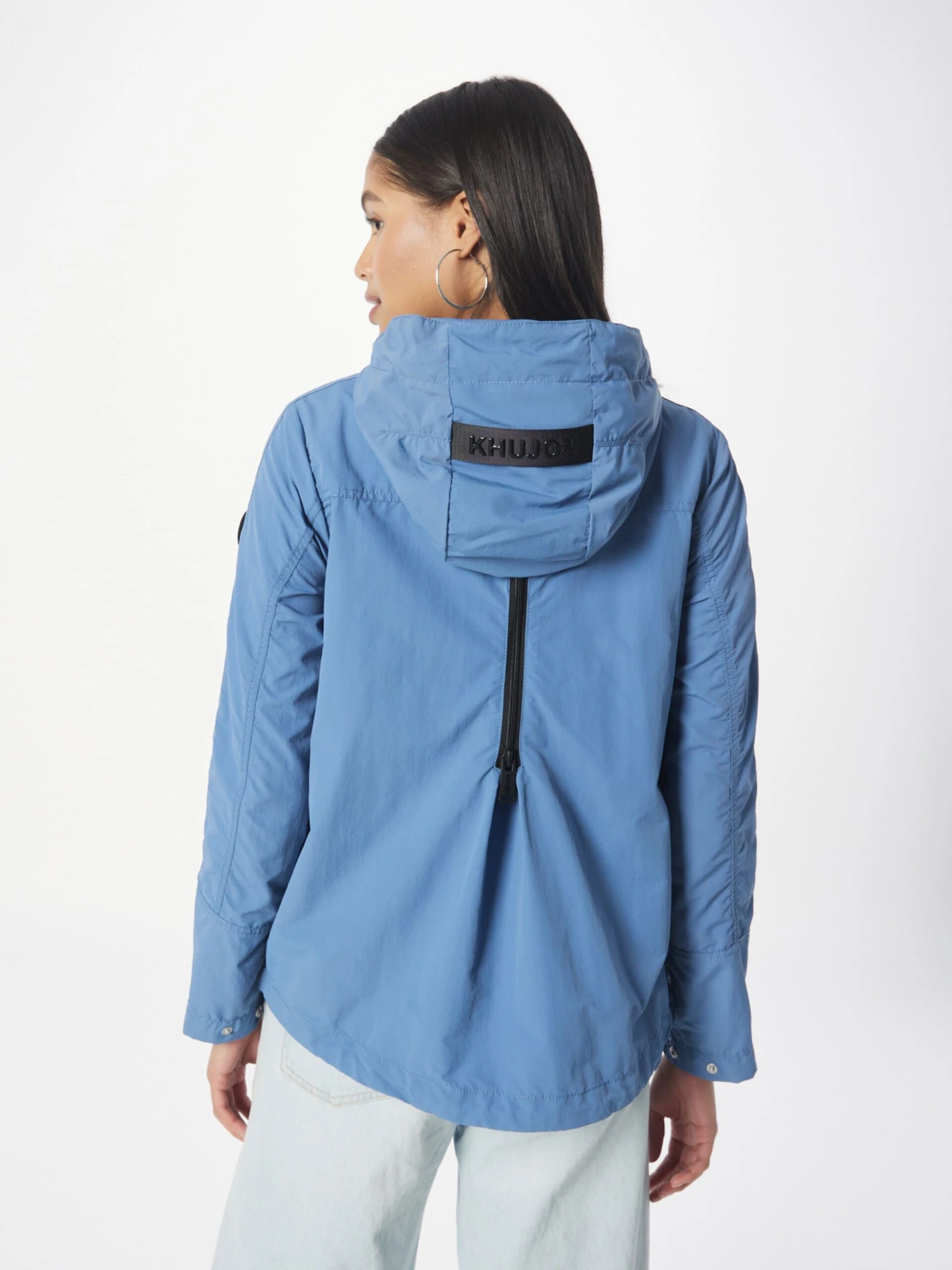 Khujo Vestes De Mi-saison Veste Mi-saison Zahira Femme Bleu-gris 3 Khujo Vestes De Mi-saison Veste Mi-saison Zahira Femme Bleu-gris - Image 3