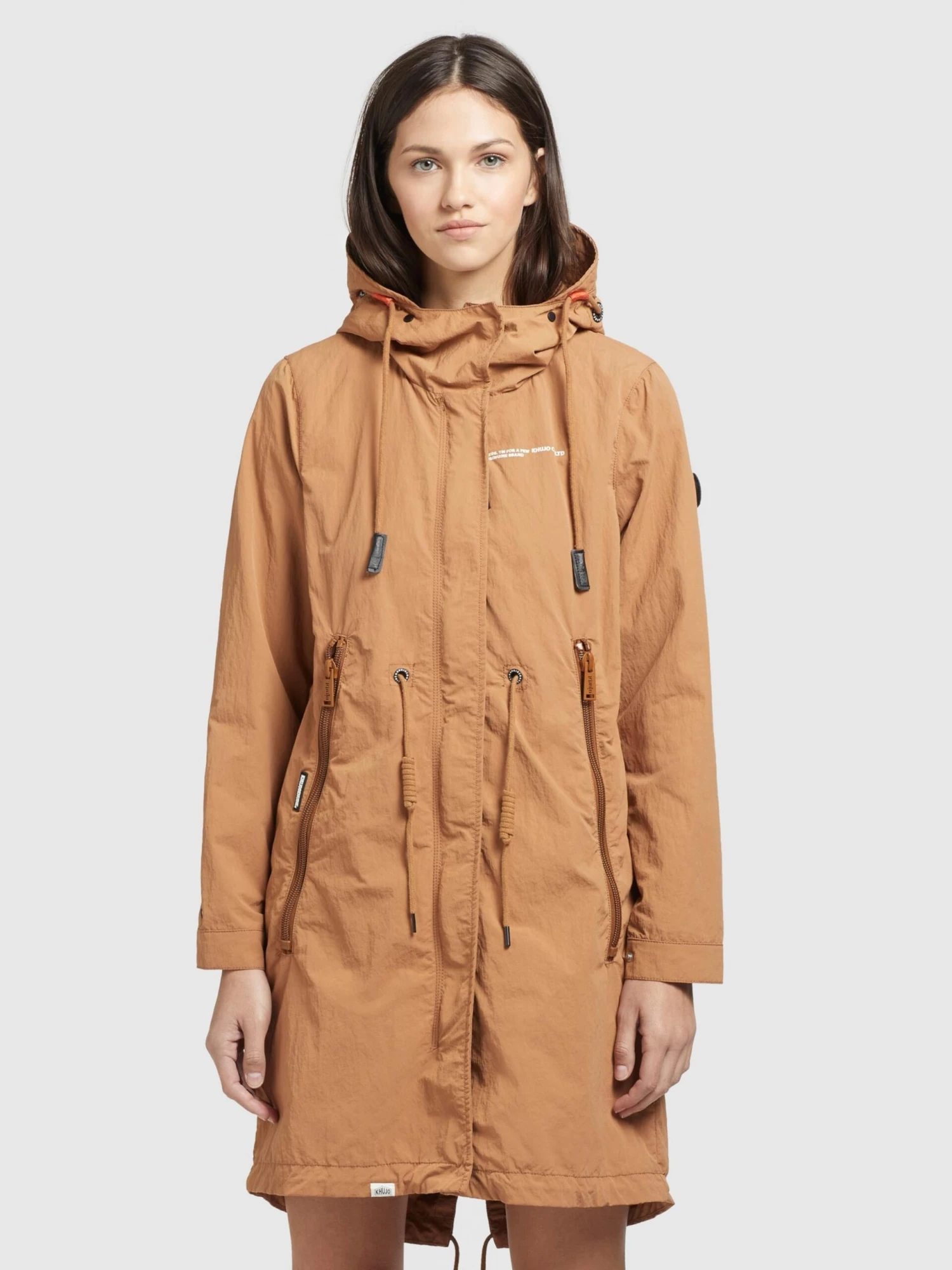 Khujo Vestes De Mi-saison Veste Mi-saison ADDA Femme Beige 2 Khujo Vestes De Mi-saison Veste Mi-saison ADDA Femme Beige - Image 2