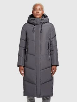 Khujo Manteaux De Mi-saison Manteau Mi-saison Femme Gris Basalte