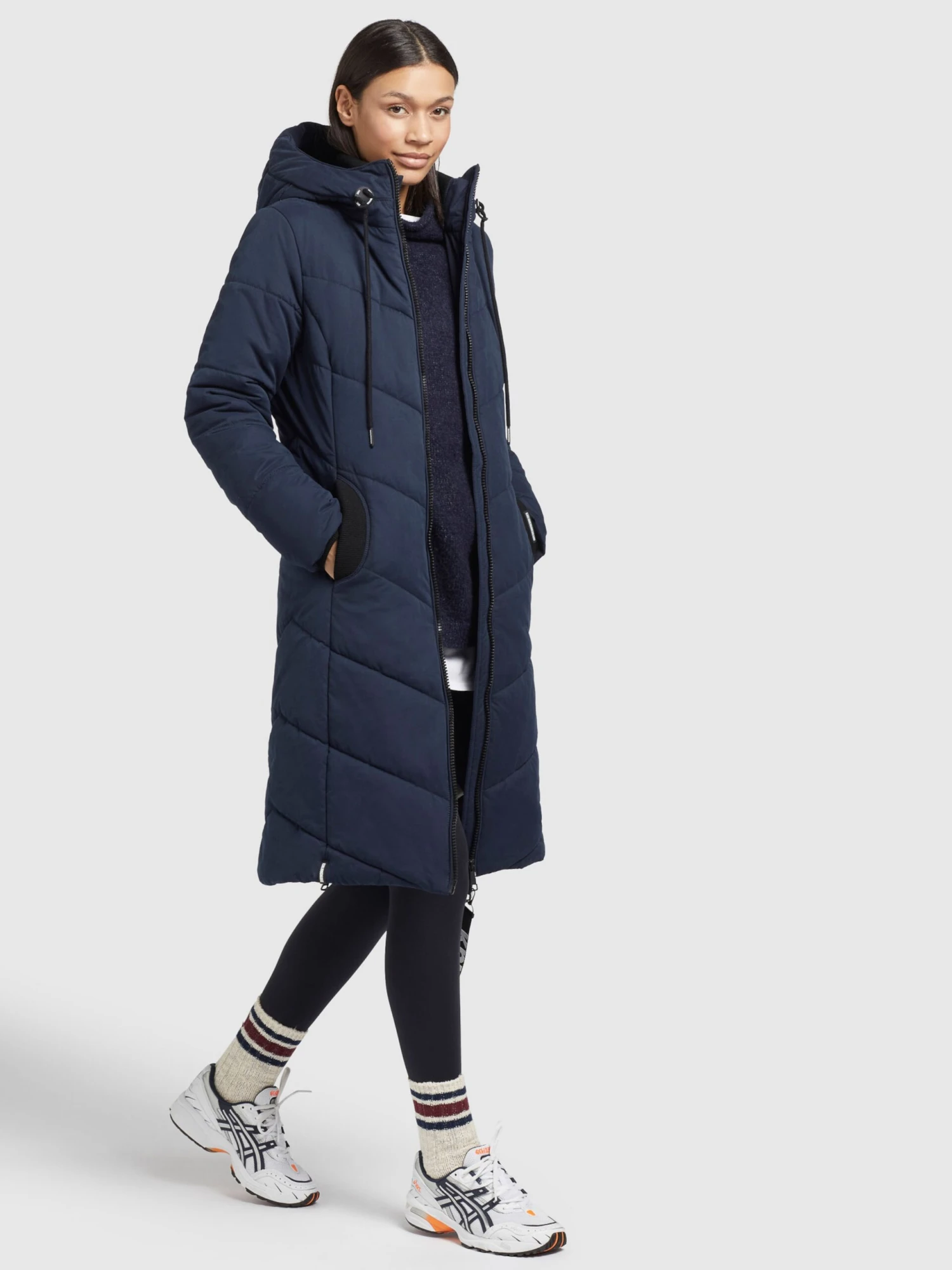 Khujo Vestes Dhiver Veste D’hiver Aribay Femme Bleu Marine 6 Khujo Vestes Dhiver Veste D’hiver Aribay Femme Bleu Marine - Image 6