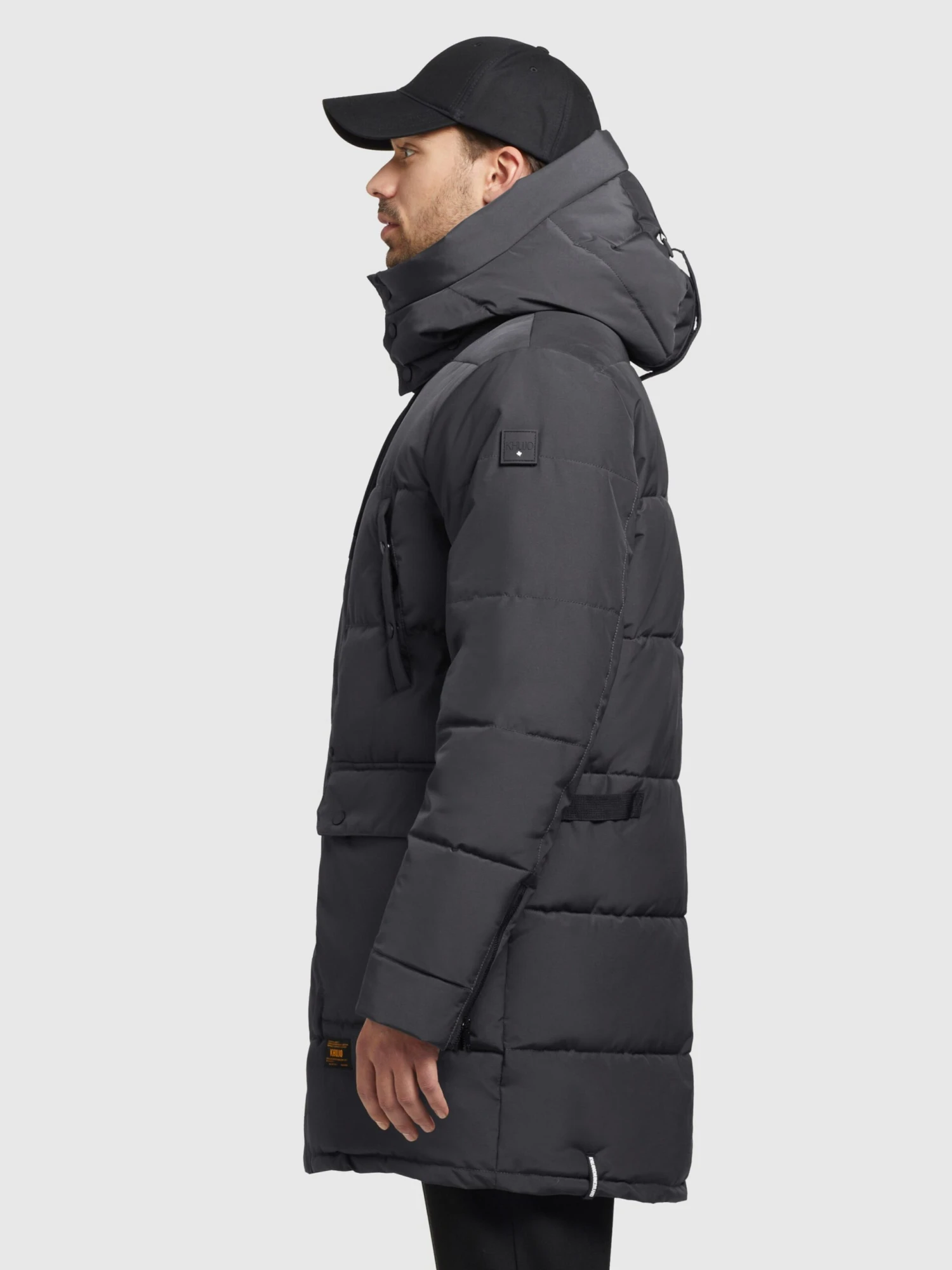 Khujo Vestes Dhiver Veste D’hiver Vivas Homme Gris Foncé 5 Khujo Vestes Dhiver Veste D’hiver Vivas Homme Gris Foncé - Image 5