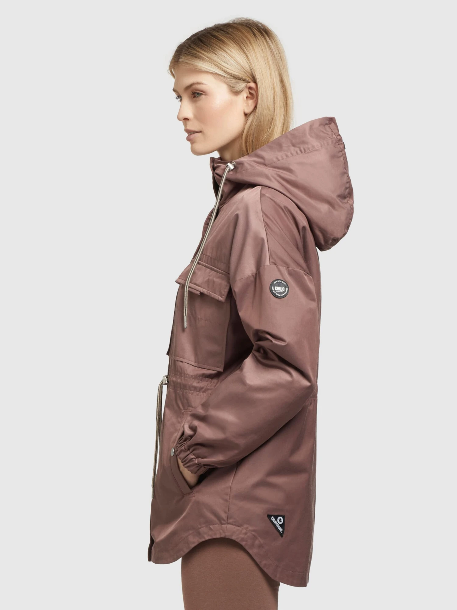 Khujo Vestes De Mi-saison Veste Mi-saison PRAYATA Femme Marron 5 Khujo Vestes De Mi-saison Veste Mi-saison PRAYATA Femme Marron - Image 5