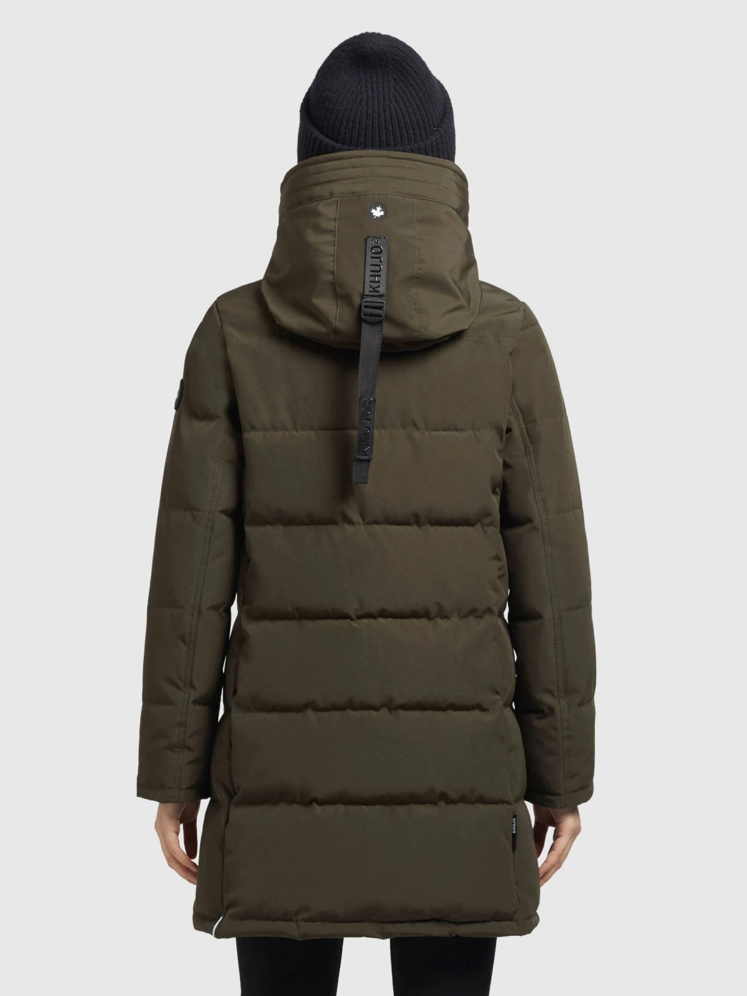 Khujo Manteaux Courts Manteau D’hiver Mats Femme Vert Foncé 4 Khujo Manteaux Courts Manteau D’hiver Mats Femme Vert Foncé - Image 4
