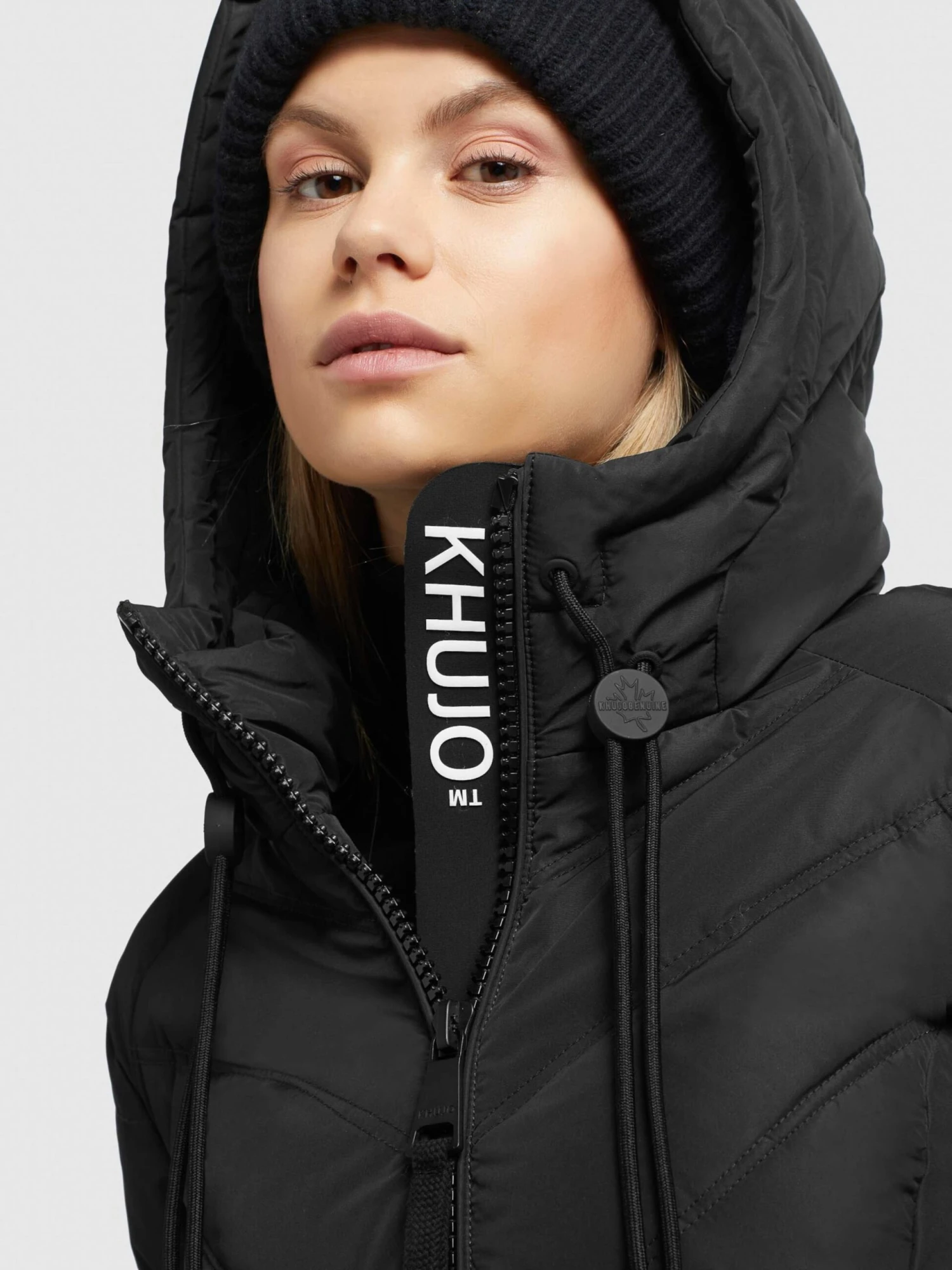 Khujo Vestes De Mi-saison Veste Mi-saison Stern Femme Noir 7 Khujo Vestes De Mi-saison Veste Mi-saison Stern Femme Noir - Image 7