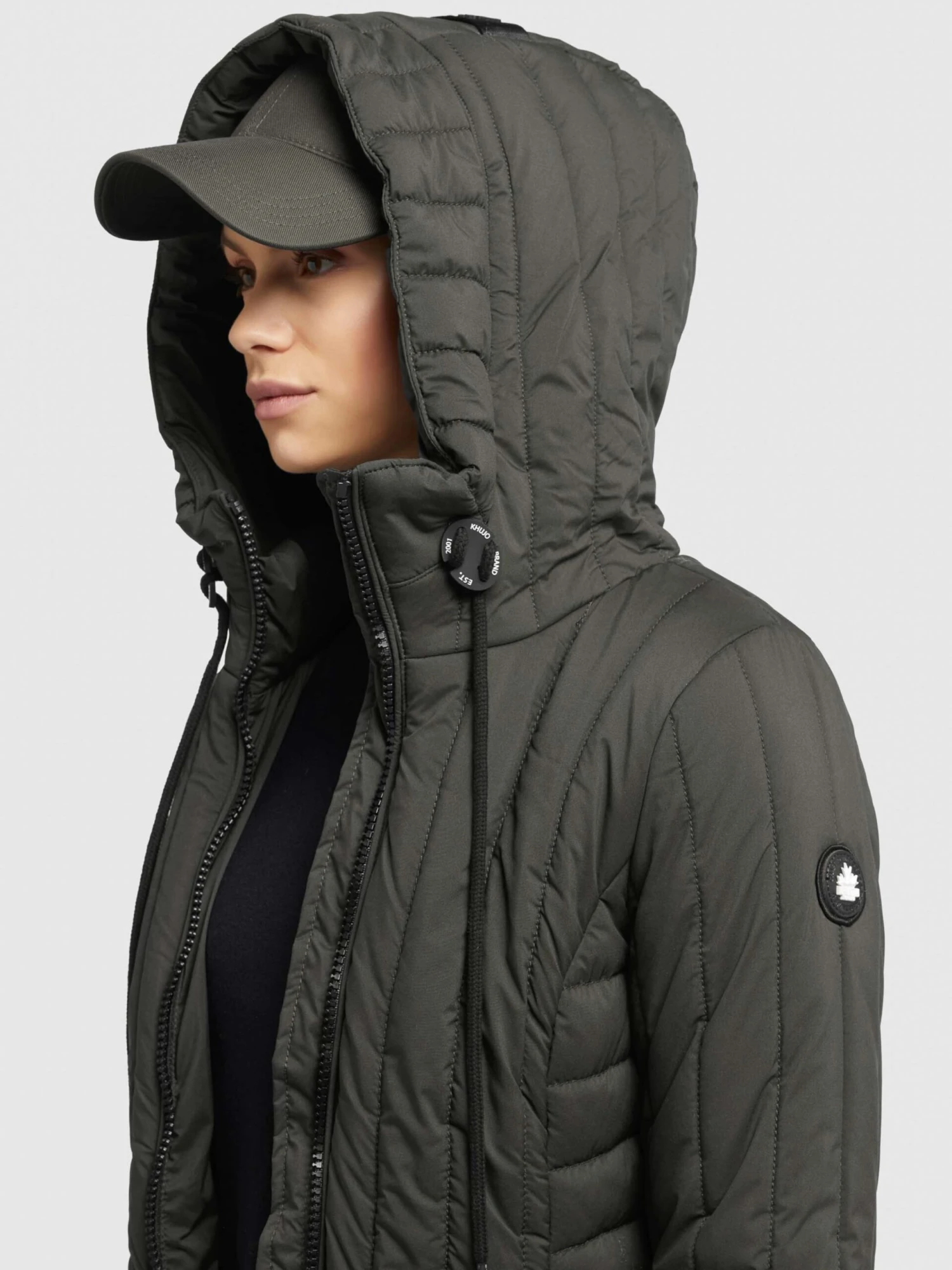 Khujo Vestes Dhiver Veste D’hiver Jerry Femme Olive 7 Khujo Vestes Dhiver Veste D’hiver Jerry Femme Olive - Image 7