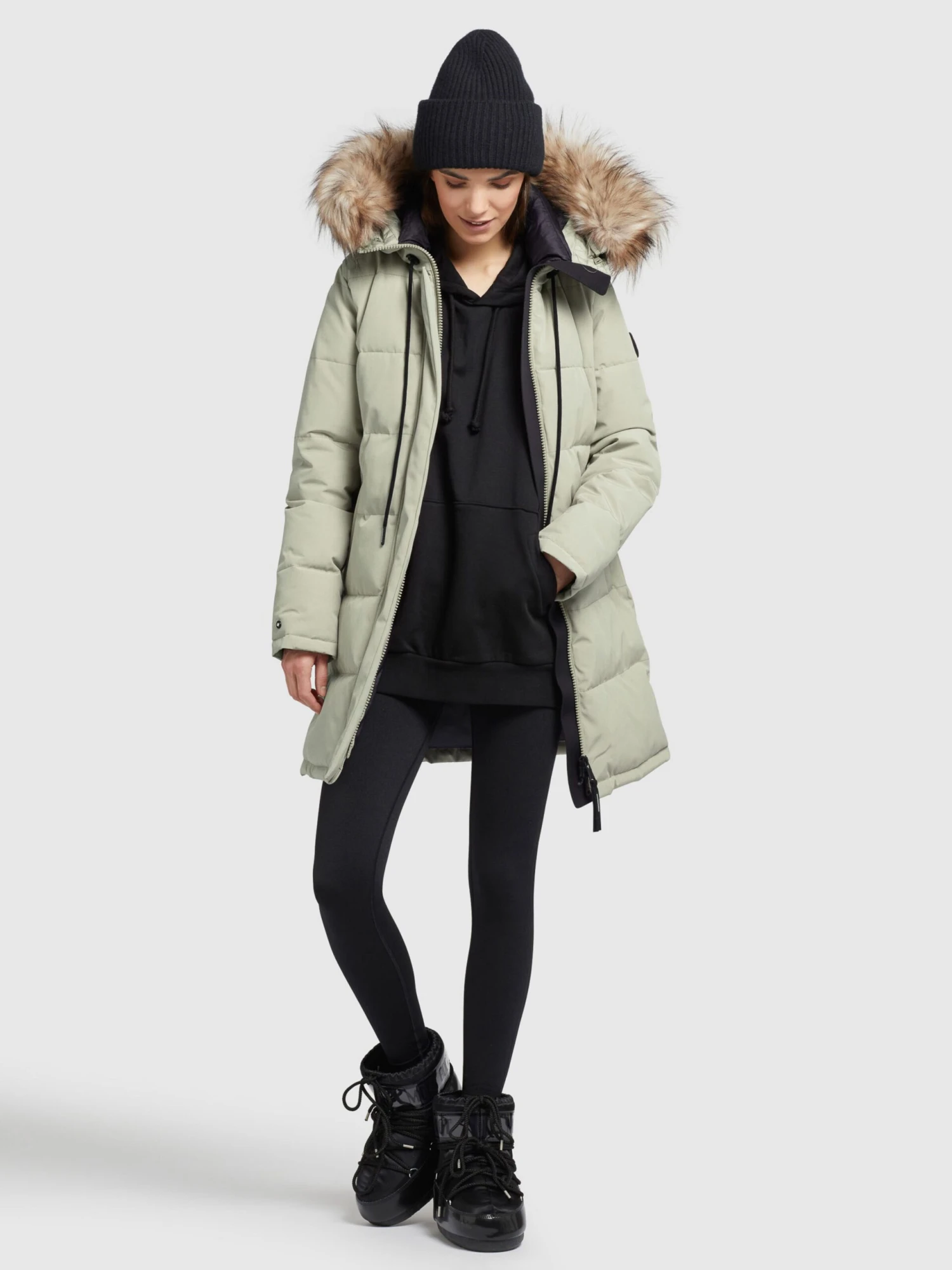 Khujo Manteaux Dhiver Manteau D’hiver Cloren Femme Menthe 6 Khujo Manteaux Dhiver Manteau D’hiver Cloren Femme Menthe - Image 6