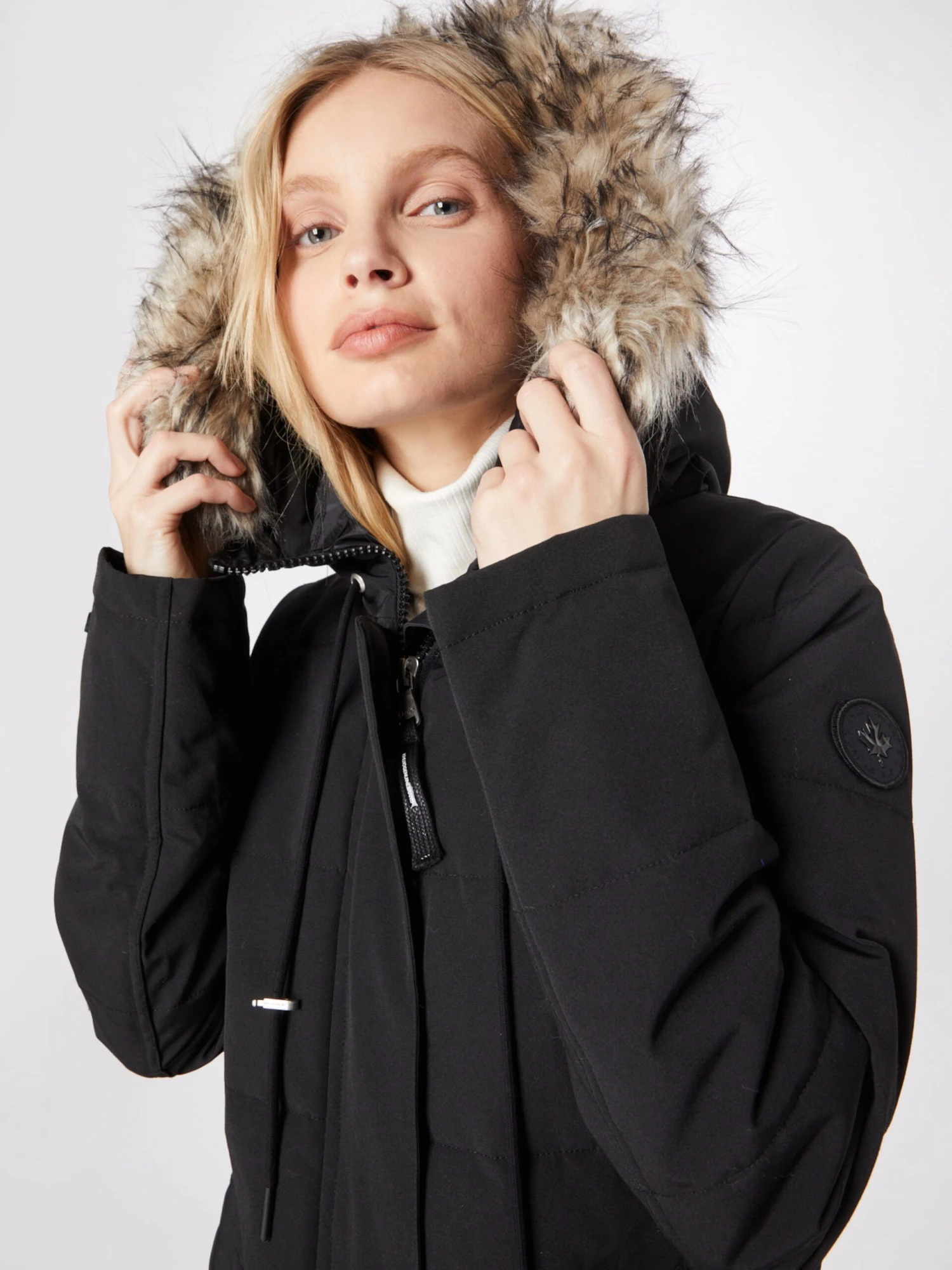 Khujo Manteaux Dhiver Manteau D’hiver Cloren Femme Noir 5 Khujo Manteaux Dhiver Manteau D’hiver Cloren Femme Noir - Image 5