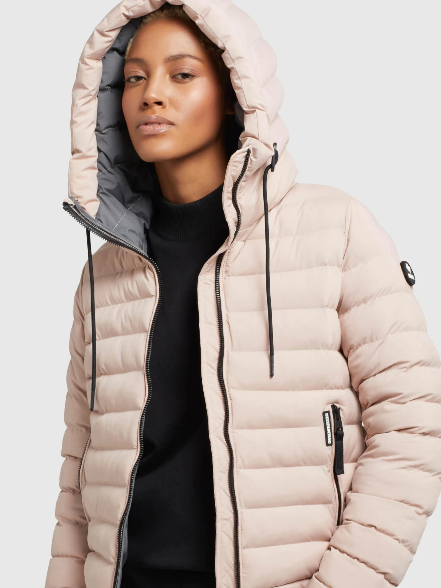 Khujo Vestes De Mi-saison Veste Mi-saison Lovina Femme Poudre 7 Khujo Vestes De Mi-saison Veste Mi-saison Lovina Femme Poudre - Image 7