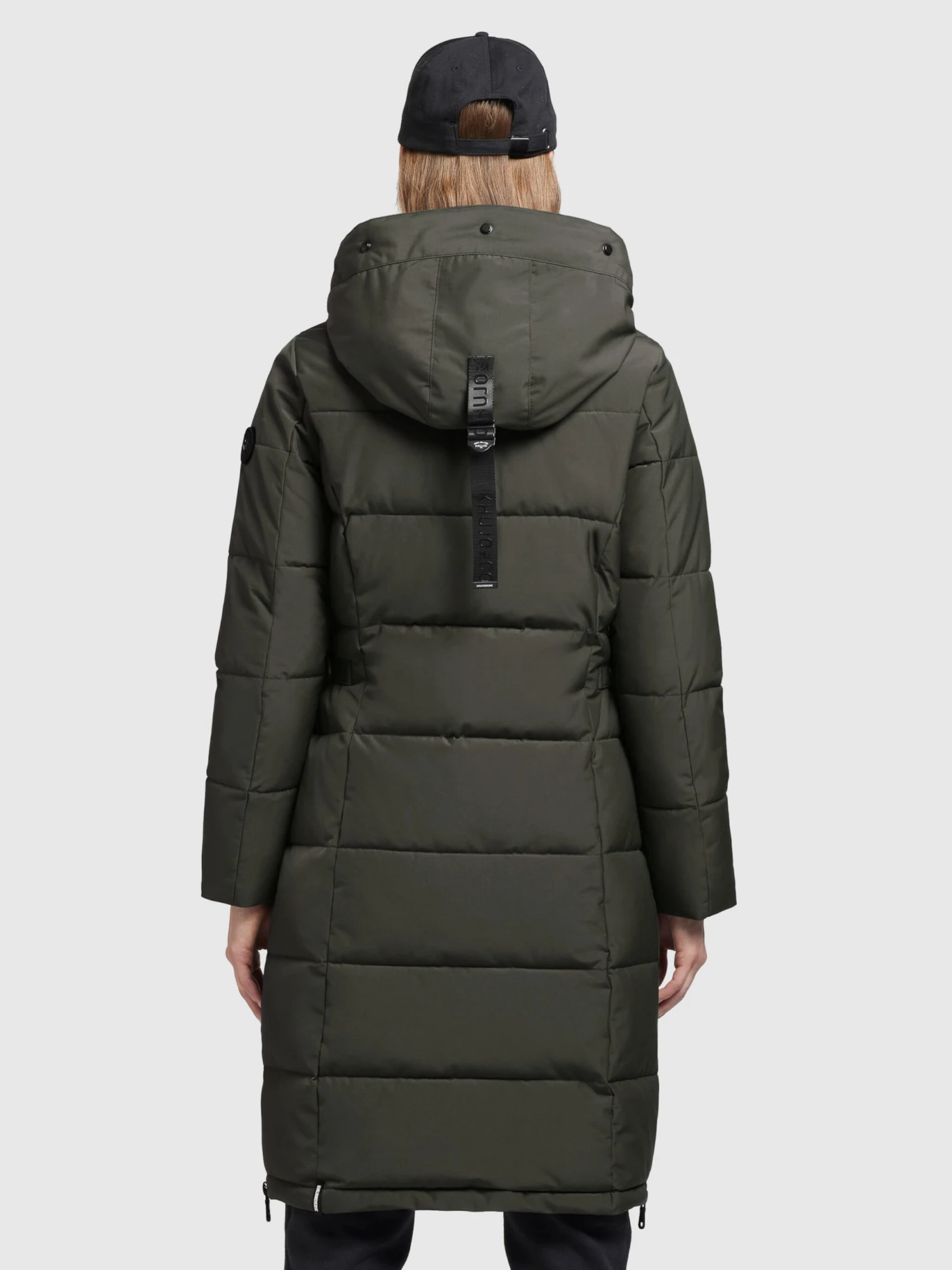 Khujo Manteaux Dhiver Manteau D’hiver Cliv Femme Vert Foncé 4 Khujo Manteaux Dhiver Manteau D’hiver Cliv Femme Vert Foncé - Image 4