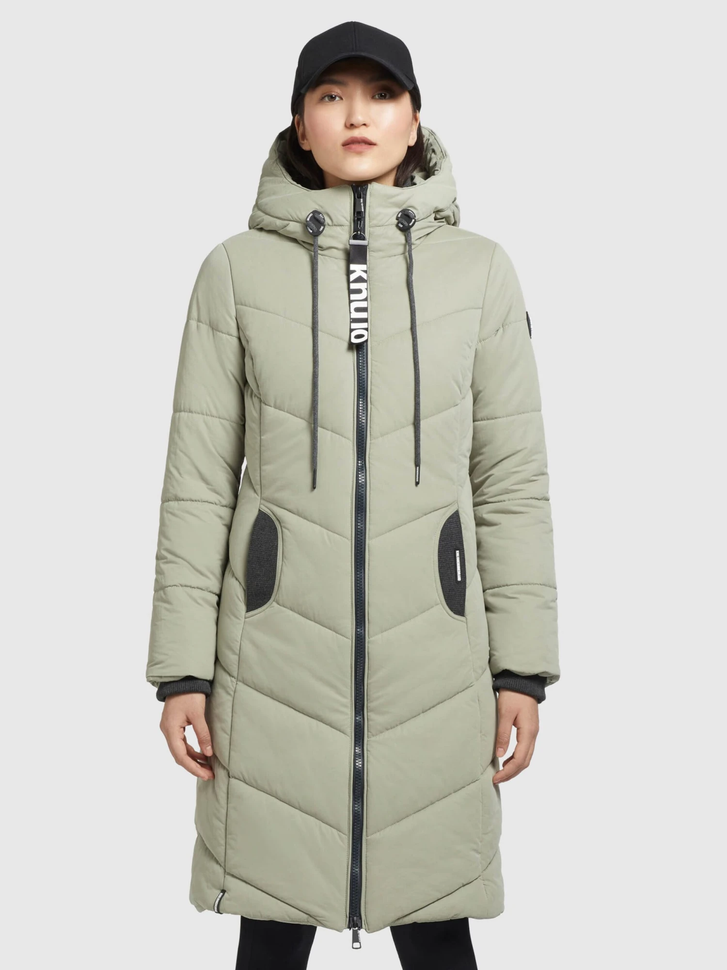 Khujo Manteaux Dhiver Manteau D’hiver Aribay 3 Femme Vert Pastel 2 Khujo Manteaux Dhiver Manteau D’hiver Aribay 3 Femme Vert Pastel - Image 2