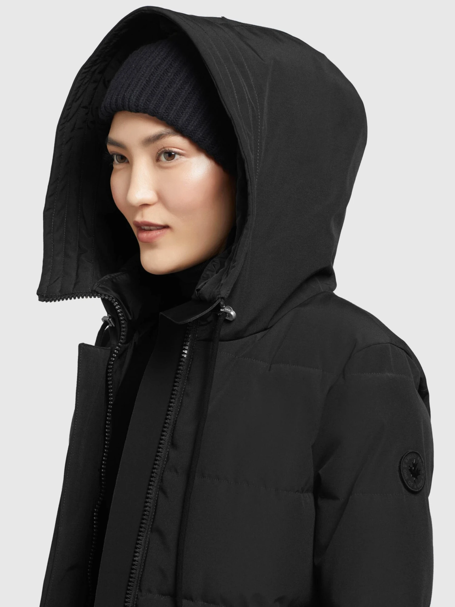 Khujo Manteaux Courts Manteau D’hiver Mats Femme Noir 7 Khujo Manteaux Courts Manteau D’hiver Mats Femme Noir - Image 7