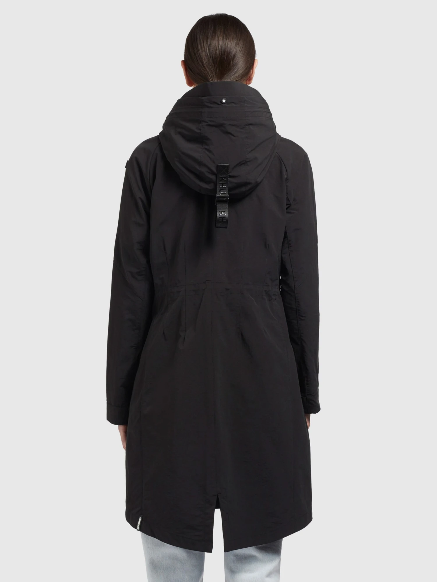 Khujo Parkas Parka Mi-saison Femme Noir 4 Khujo Parkas Parka Mi-saison Femme Noir - Image 4
