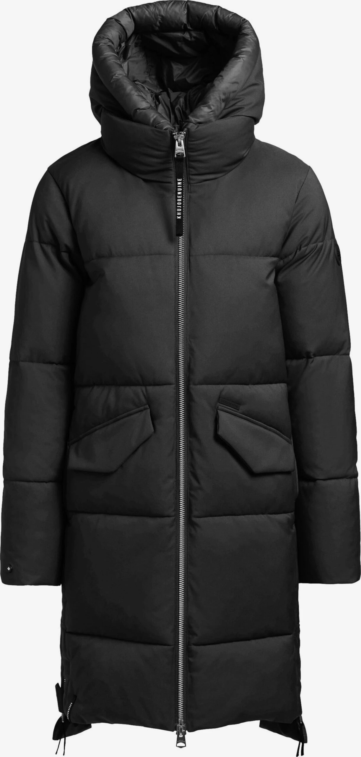 Khujo Manteaux Dhiver Manteau D’hiver Aniva Femme Noir 1 Khujo Manteaux Dhiver Manteau D’hiver Aniva Femme Noir
