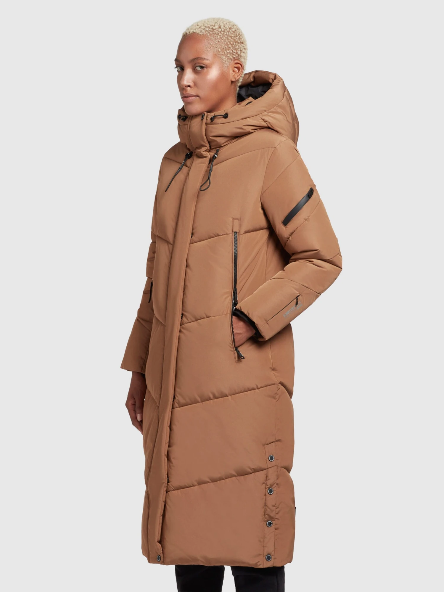 Khujo Manteaux De Mi-saison Manteau Mi-saison Sonje Femme Caramel 5 Khujo Manteaux De Mi-saison Manteau Mi-saison Sonje Femme Caramel - Image 5