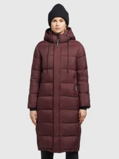 Khujo Manteaux Dhiver Manteau D’hiver Julina Femme Rouge Foncé 11 Khujo Manteaux Dhiver Manteau D’hiver Julina Femme Rouge Foncé -Khujo Boutique f5f90b2c8e36fc1dc6961dc215829f2b