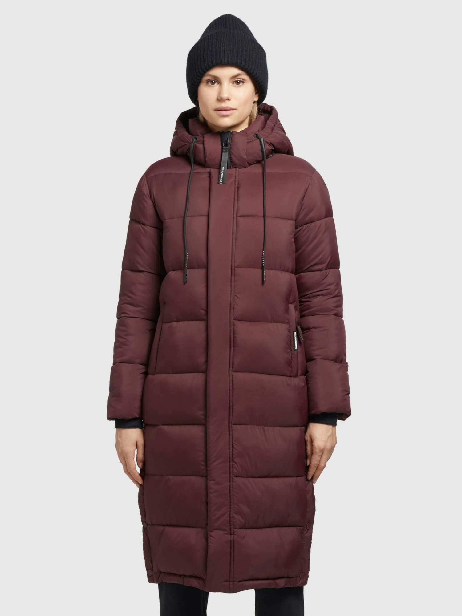 Khujo Manteaux Dhiver Manteau D’hiver Julina Femme Rouge Foncé 4 Khujo Manteaux Dhiver Manteau D’hiver Julina Femme Rouge Foncé - Image 4