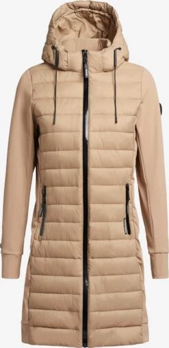Khujo Boutique 8 Khujo Manteaux Dhiver Manteau D’hiver RUTH MATT Femme Beige