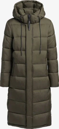 Khujo Manteaux Dhiver Manteau D’hiver Julina Femme Kaki