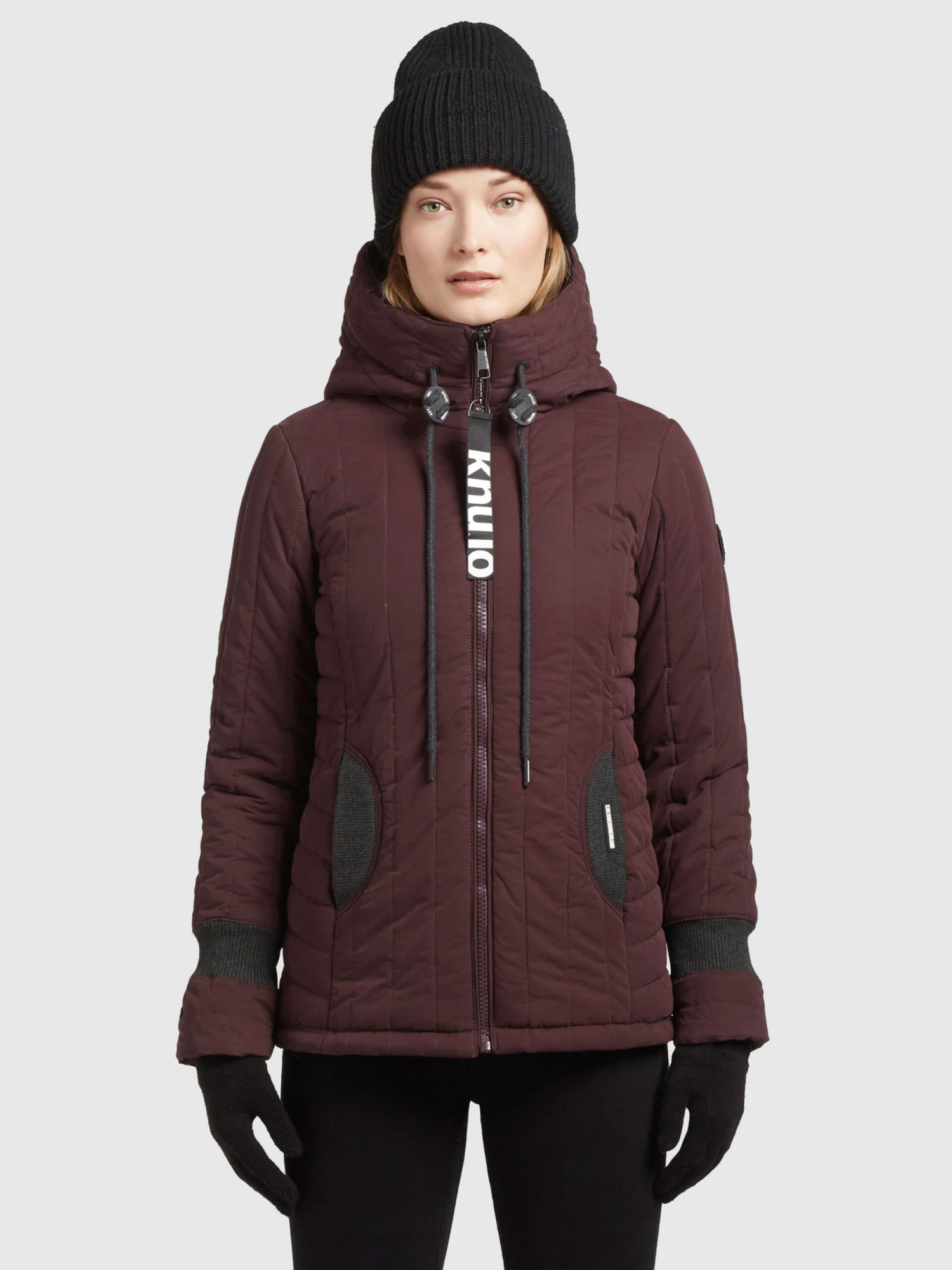 Khujo Vestes Dhiver Veste D’hiver Femme Lie De Vin 2 Khujo Vestes Dhiver Veste D’hiver Femme Lie De Vin - Image 2