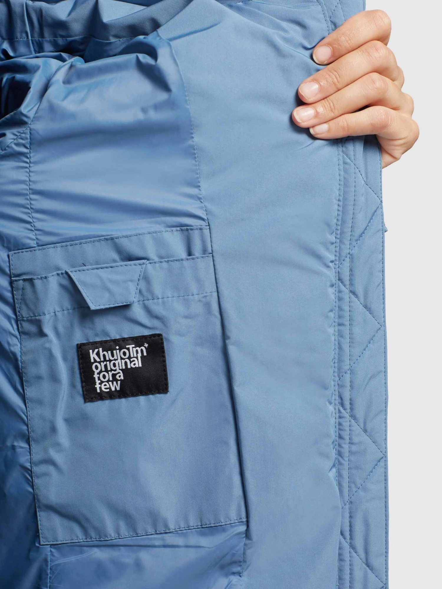 Khujo Manteaux Dhiver Manteau D’hiver Ayleena Femme Bleu Clair 8 Khujo Manteaux Dhiver Manteau D’hiver Ayleena Femme Bleu Clair - Image 8