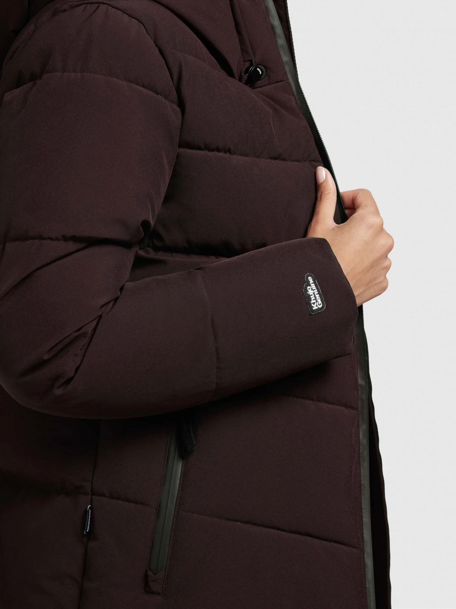 Khujo Vestes Dhiver Veste D’hiver Fames Femme Lie De Vin 7 Khujo Vestes Dhiver Veste D’hiver Fames Femme Lie De Vin - Image 7