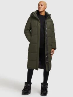 Khujo Manteaux Dhiver Manteau D’hiver Tione Femme Vert Foncé 10 Khujo Manteaux Dhiver Manteau D’hiver Tione Femme Vert Foncé -Khujo Boutique f88d5c4c3518b8a8fb1a1631d48ebe80