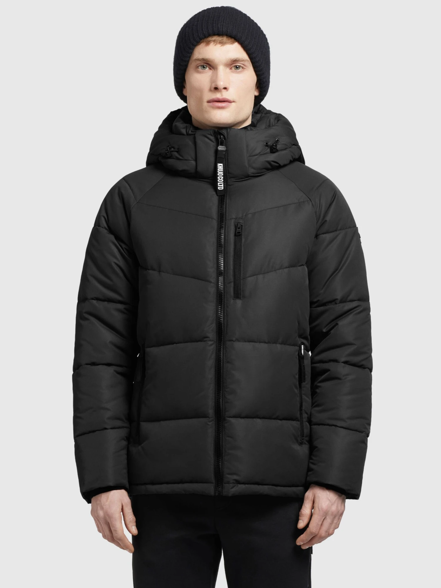Khujo Vestes Dhiver Veste D’hiver Croon Homme Noir 2 Khujo Vestes Dhiver Veste D’hiver Croon Homme Noir - Image 2