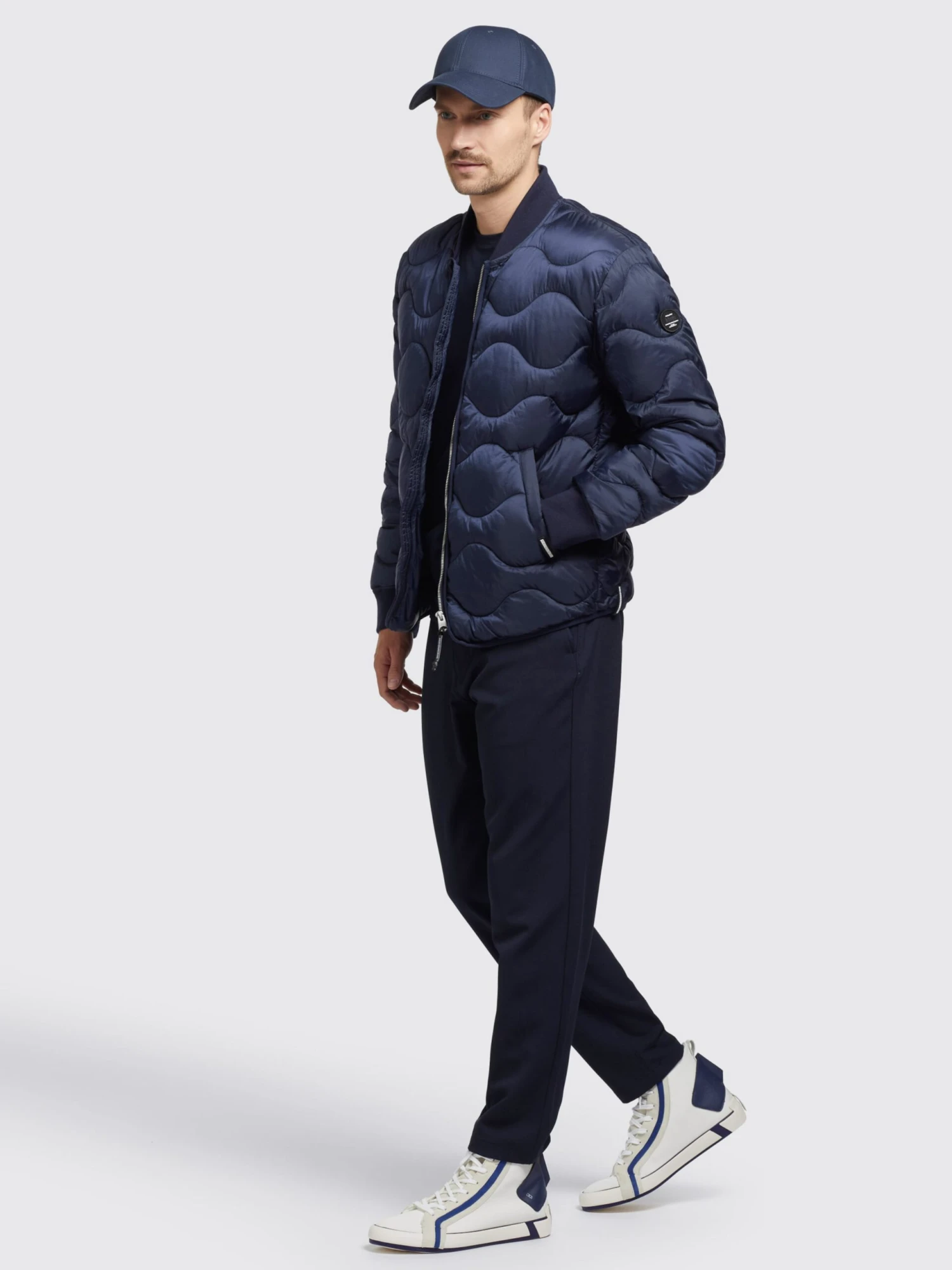Khujo Vestes De Mi-saison Veste Mi-saison Picco Homme Bleu Marine 3 Khujo Vestes De Mi-saison Veste Mi-saison Picco Homme Bleu Marine - Image 3