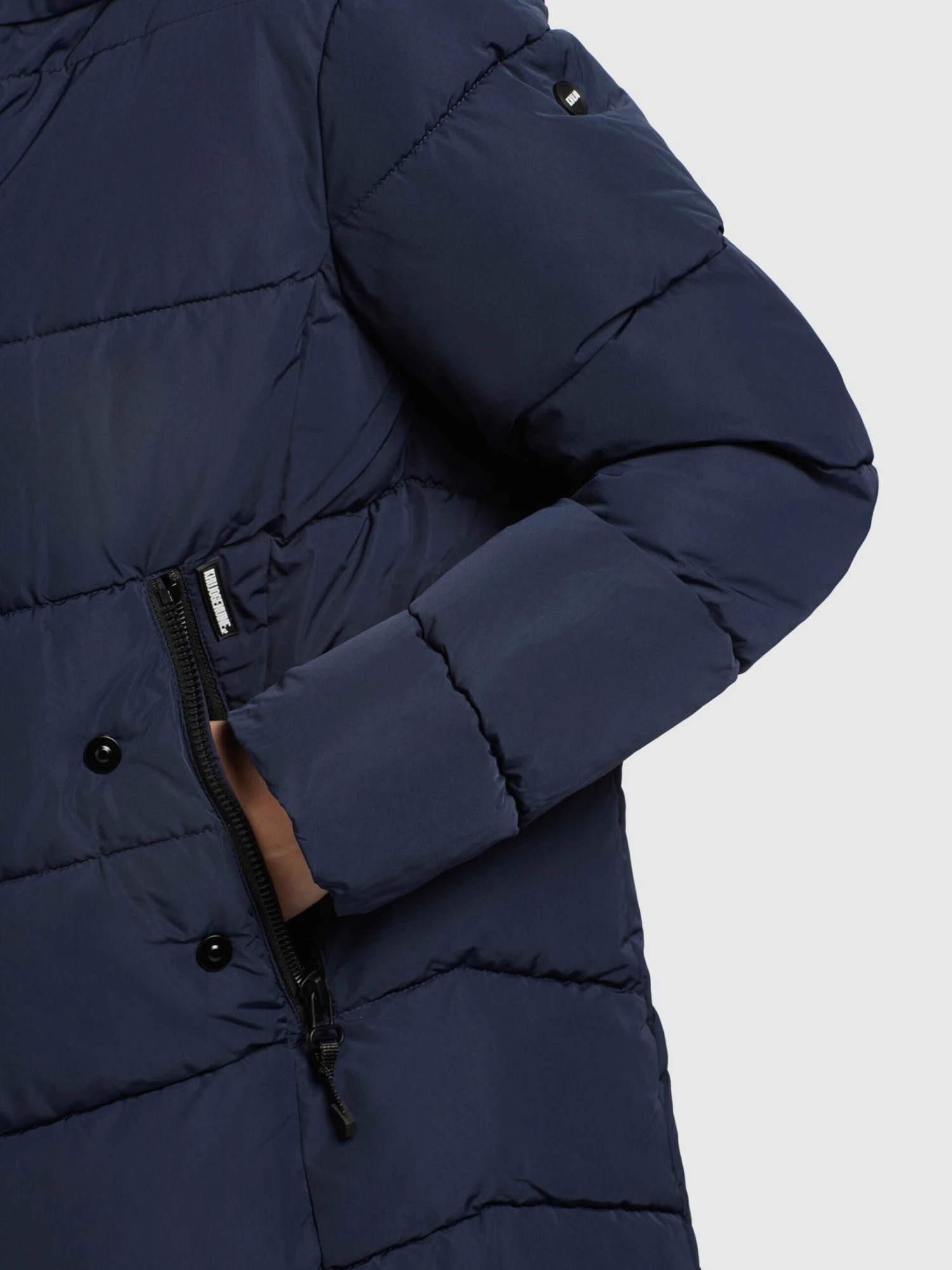 Khujo Manteaux De Mi-saison Manteau Mi-saison Klayd Femme Bleu Foncé 8 Khujo Manteaux De Mi-saison Manteau Mi-saison Klayd Femme Bleu Foncé - Image 8