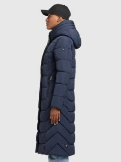 Khujo Manteaux Dhiver Manteau D’hiver Gamber Femme Bleu Foncé 12 Khujo Manteaux Dhiver Manteau D’hiver Gamber Femme Bleu Foncé -Khujo Boutique facef51f1608b2657894b23b812a1aae