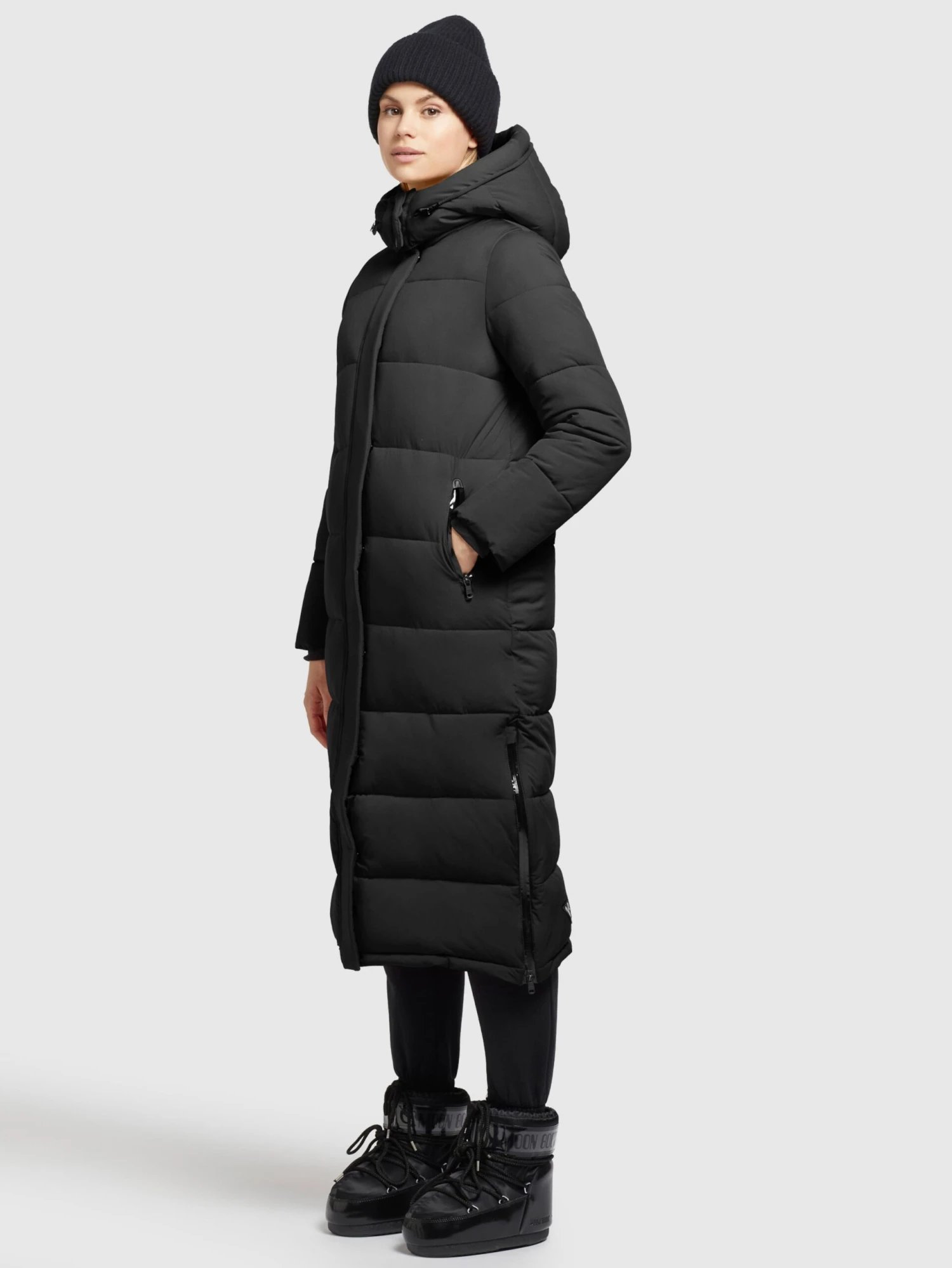 Khujo Manteaux Dhiver Manteau D’hiver EMORIA MATT Femme Noir 5 Khujo Manteaux Dhiver Manteau D’hiver EMORIA MATT Femme Noir - Image 5
