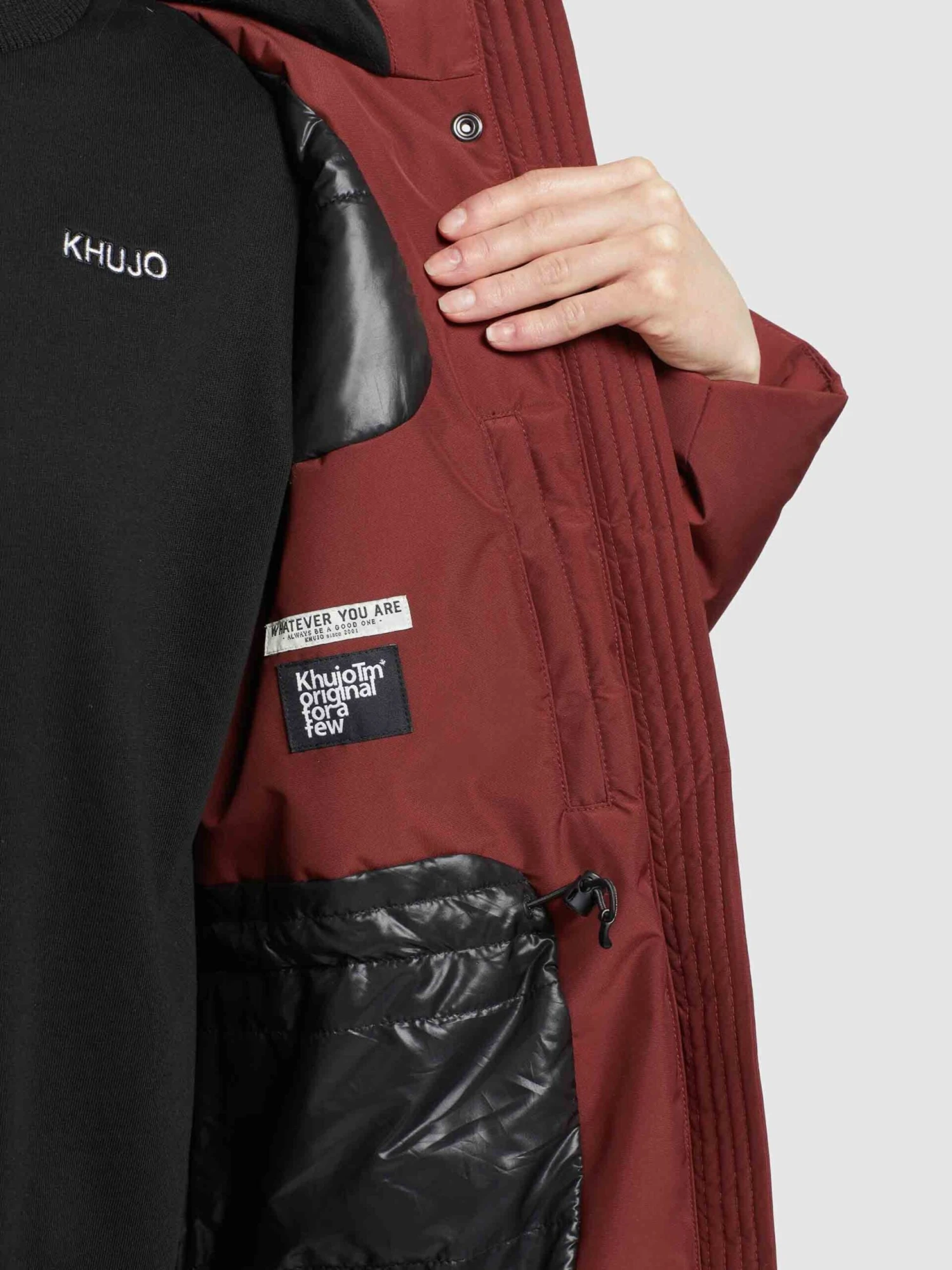 Khujo Manteaux Dhiver Manteau D’hiver Cliv Femme Rouge Rouille 8 Khujo Manteaux Dhiver Manteau D’hiver Cliv Femme Rouge Rouille - Image 8