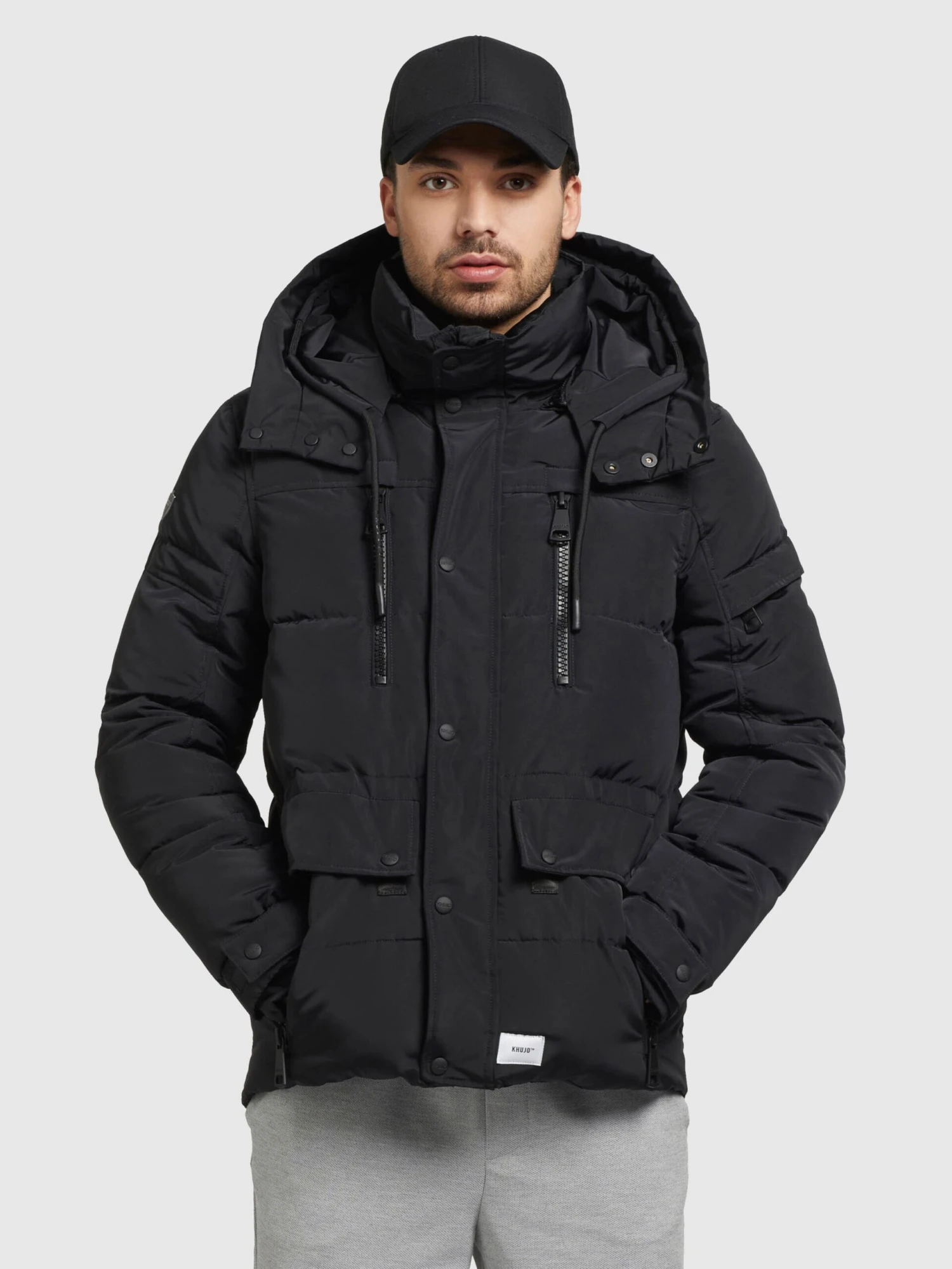 Khujo Vestes Dhiver Veste D’hiver Shinzo Homme Noir 2 Khujo Vestes Dhiver Veste D’hiver Shinzo Homme Noir - Image 2
