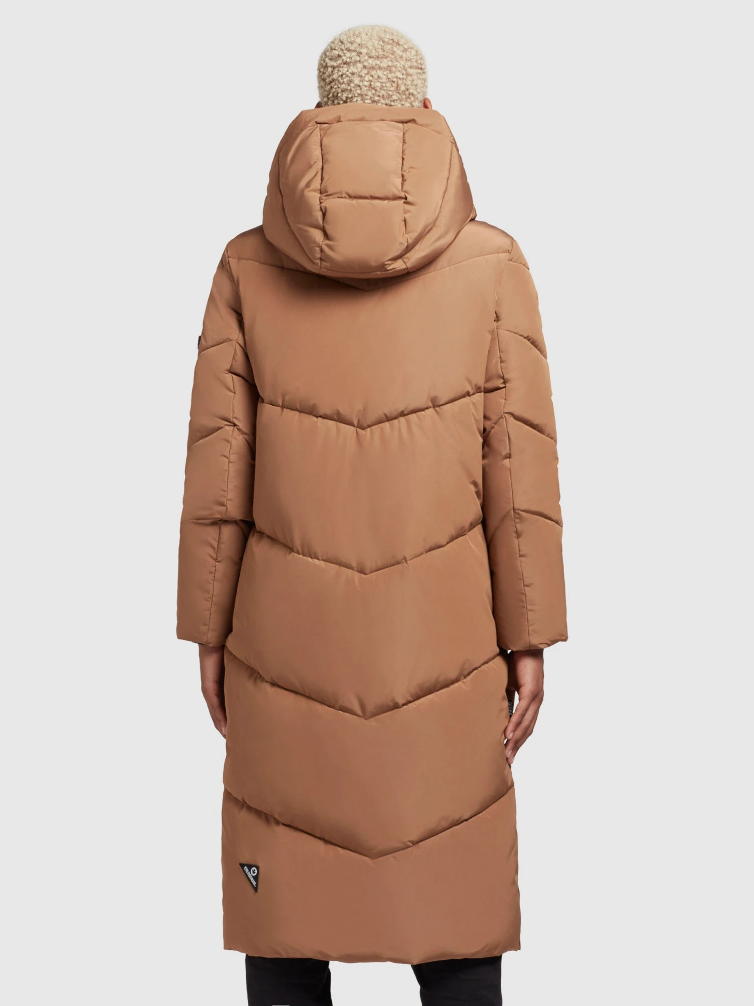 Khujo Manteaux De Mi-saison Manteau Mi-saison Sonje Femme Caramel 4 Khujo Manteaux De Mi-saison Manteau Mi-saison Sonje Femme Caramel - Image 4