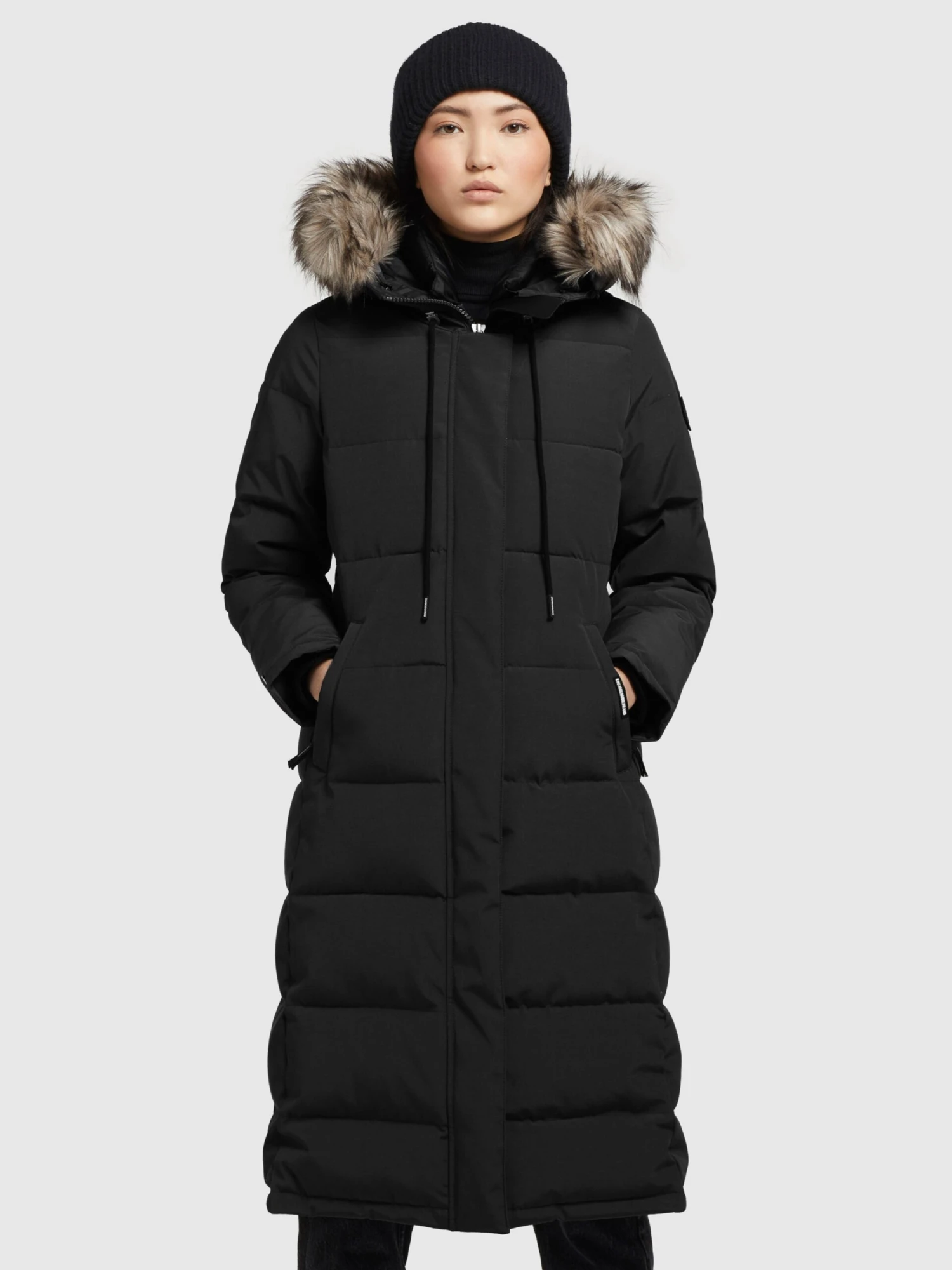 Khujo Manteaux Dhiver Manteau D’hiver LOLL Femme Noir 2 Khujo Manteaux Dhiver Manteau D’hiver LOLL Femme Noir - Image 2