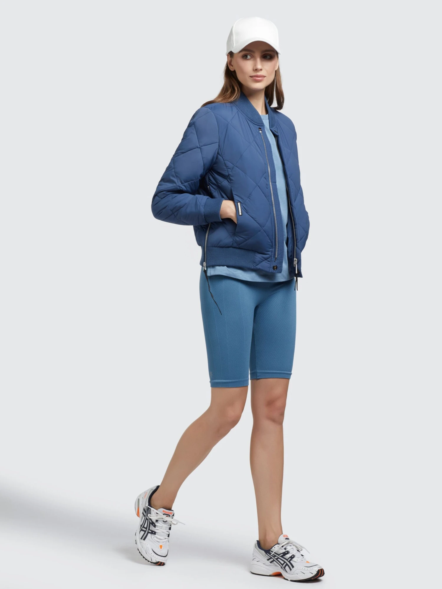 Khujo Vestes De Mi-saison Veste Mi-saison Leona Femme Bleu 6 Khujo Vestes De Mi-saison Veste Mi-saison Leona Femme Bleu - Image 6
