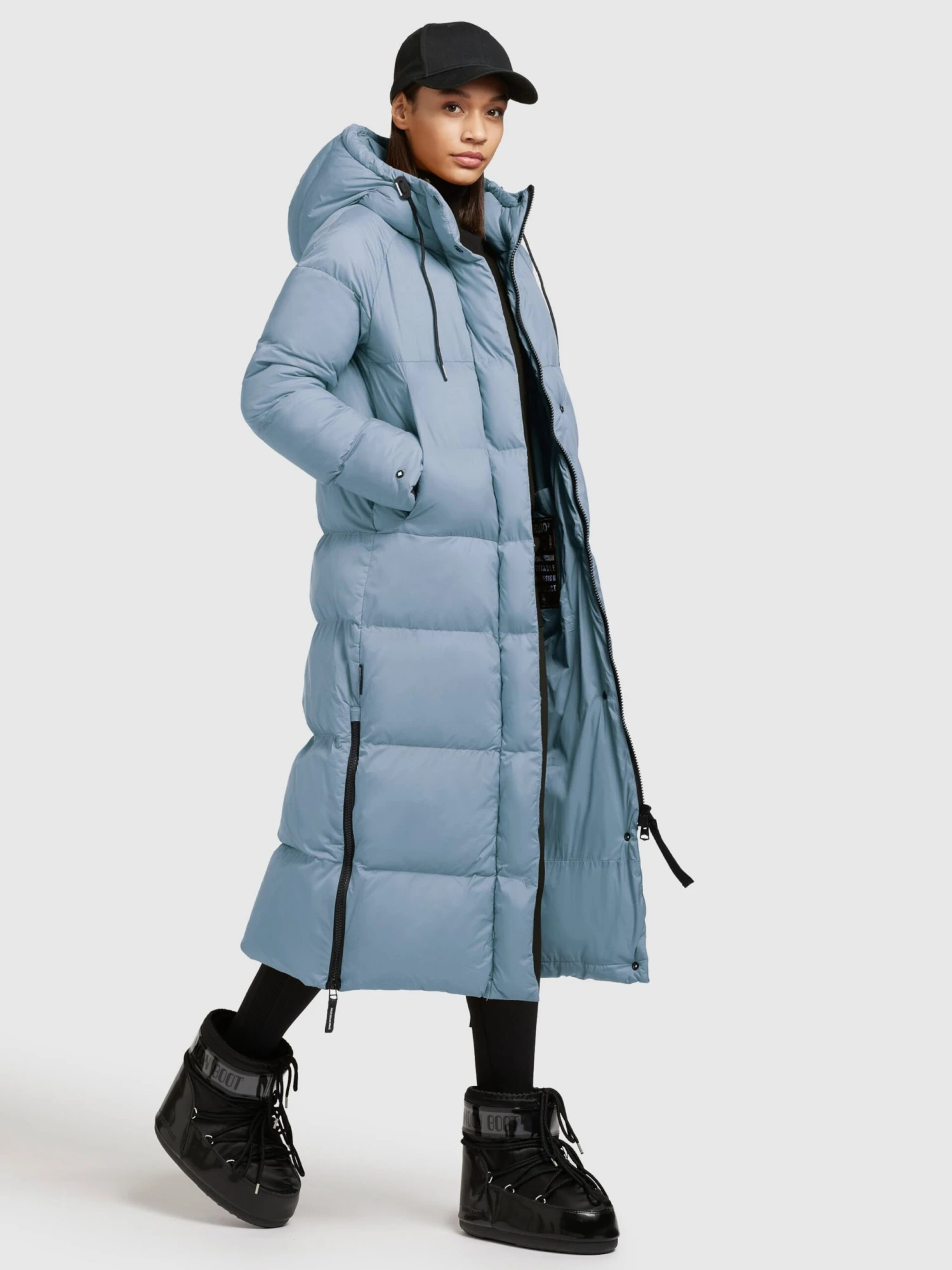 Khujo Manteaux Dhiver Manteau D’hiver Femme Bleu Clair 3 Khujo Manteaux Dhiver Manteau D’hiver Femme Bleu Clair - Image 3