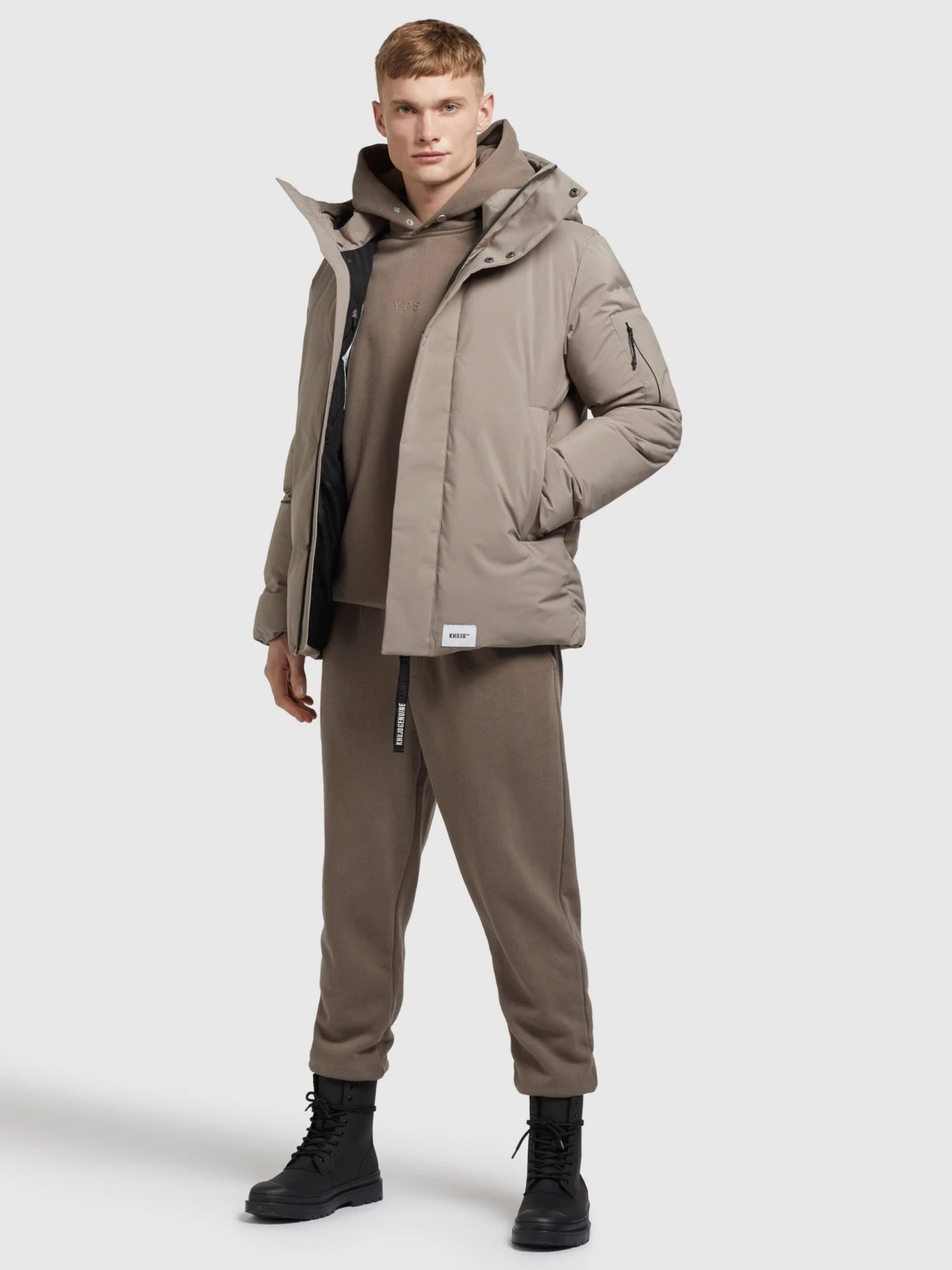 Khujo Vestes Dhiver Veste D’hiver Cann Homme Noisette 5 Khujo Vestes Dhiver Veste D’hiver Cann Homme Noisette - Image 5
