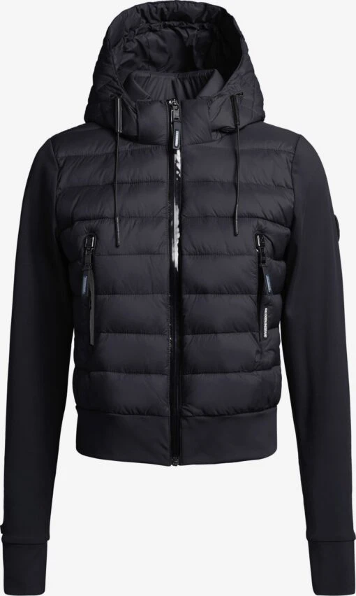 Khujo Vestes De Mi-saison Veste Mi-saison Dalis Matt Femme Noir