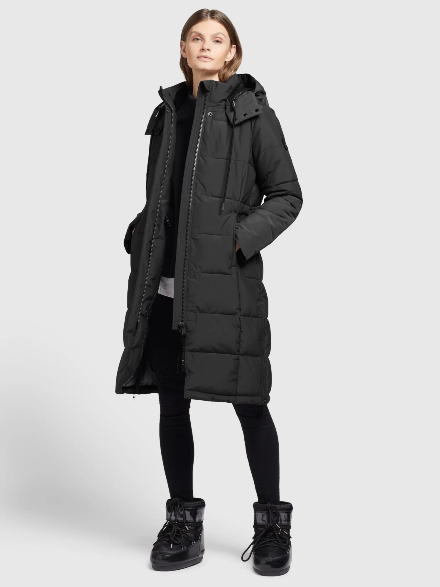 Khujo Manteaux Dhiver Manteau D’hiver Cliv Femme Noir 3 Khujo Manteaux Dhiver Manteau D’hiver Cliv Femme Noir - Image 3