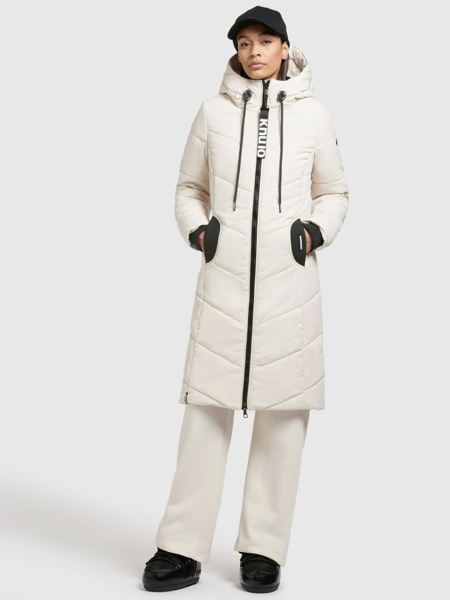 Khujo Manteaux Dhiver Manteau D’hiver Aribay 3 Femme Blanc Cassé 3 Khujo Manteaux Dhiver Manteau D’hiver Aribay 3 Femme Blanc Cassé - Image 3