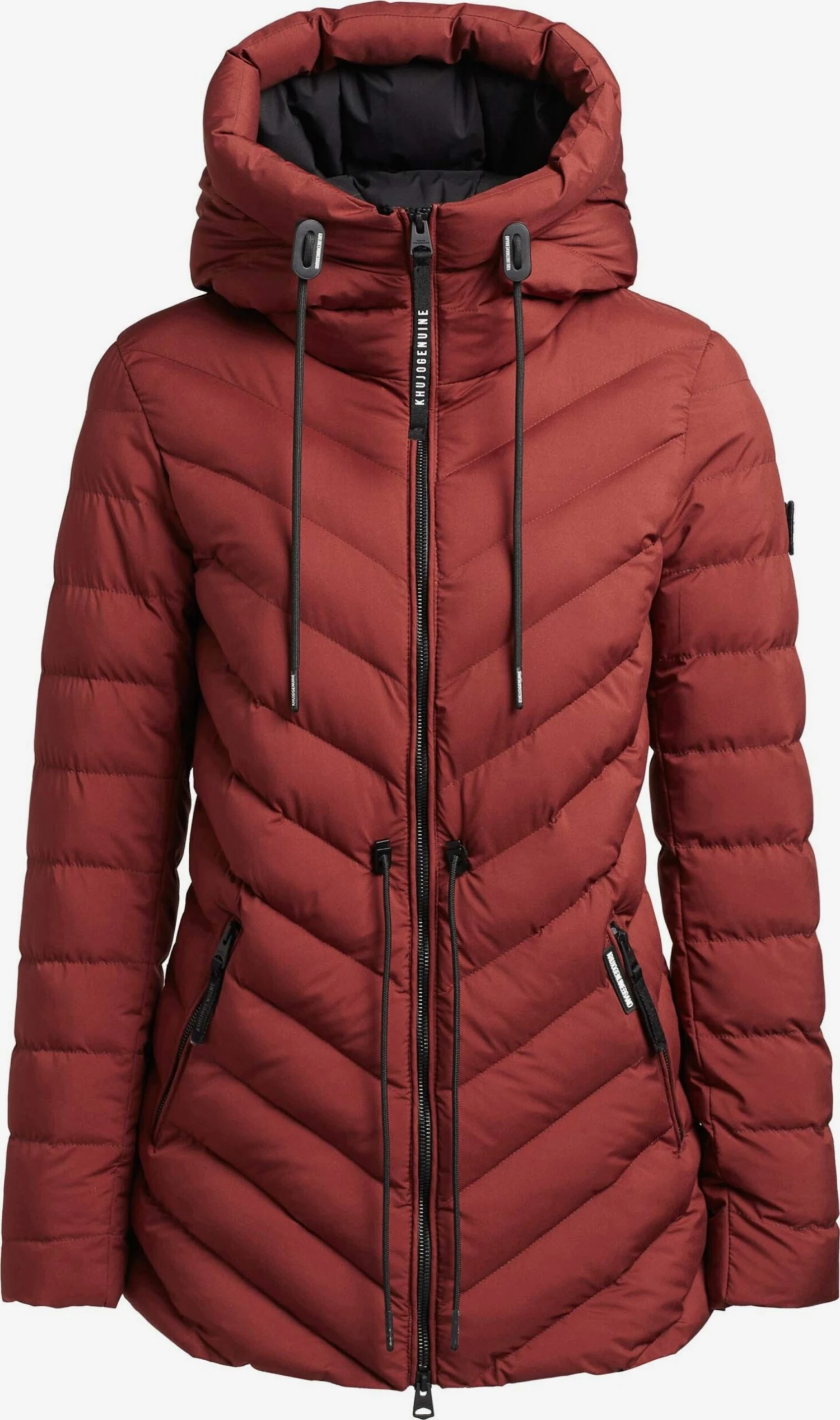 Khujo Vestes De Mi-saison Veste Mi-saison Noomi Femme Rouge Rouille 1 Khujo Vestes De Mi-saison Veste Mi-saison Noomi Femme Rouge Rouille